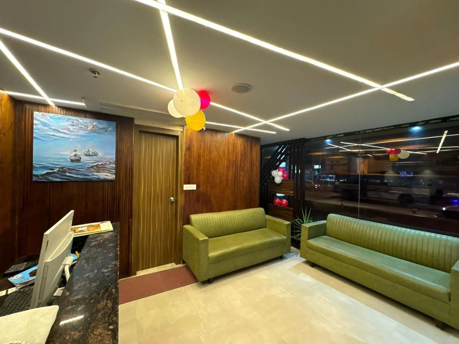 Lobby or reception in Hotel Northwind Mohali