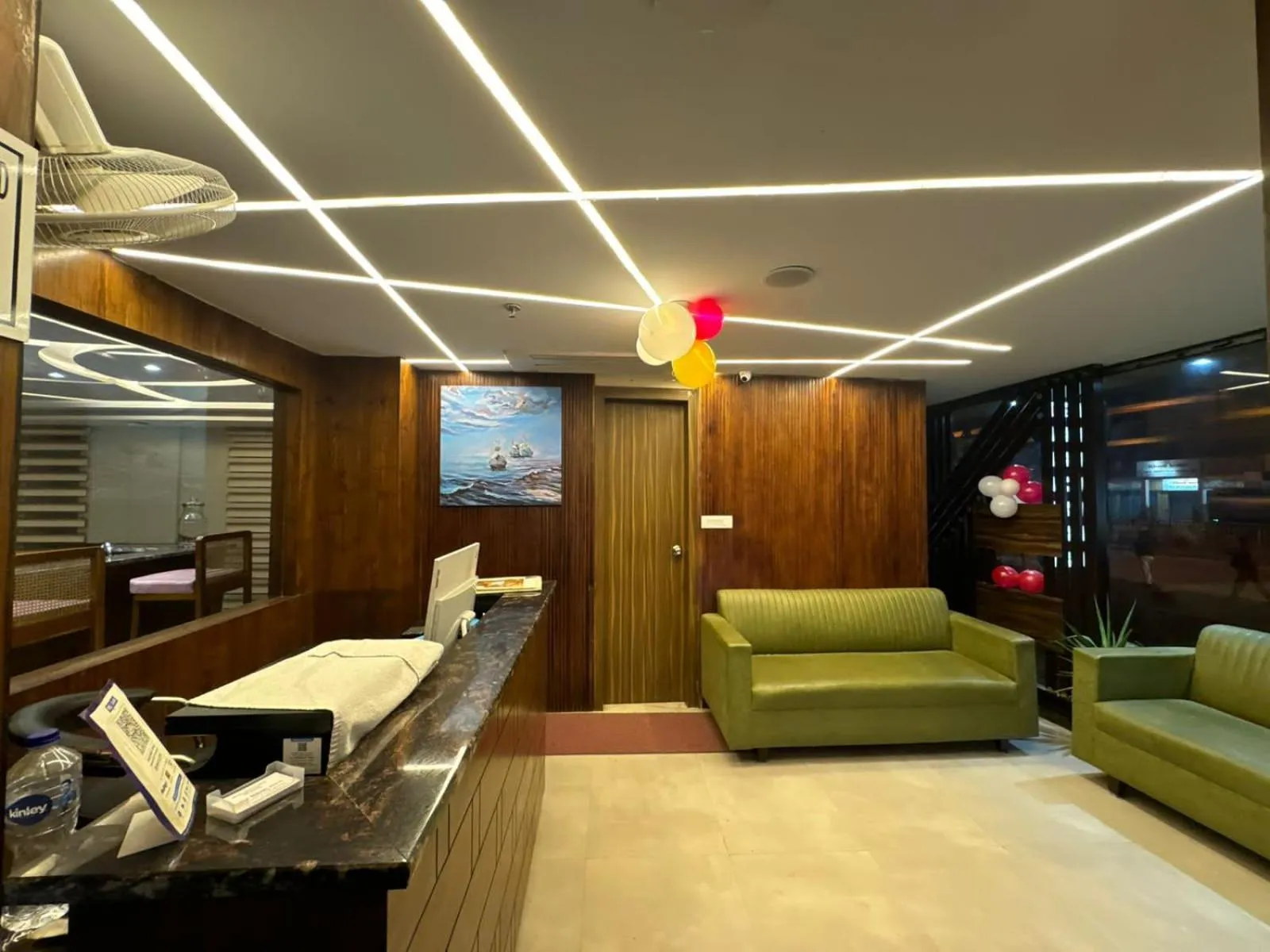 Lobby or reception in Hotel Northwind Mohali