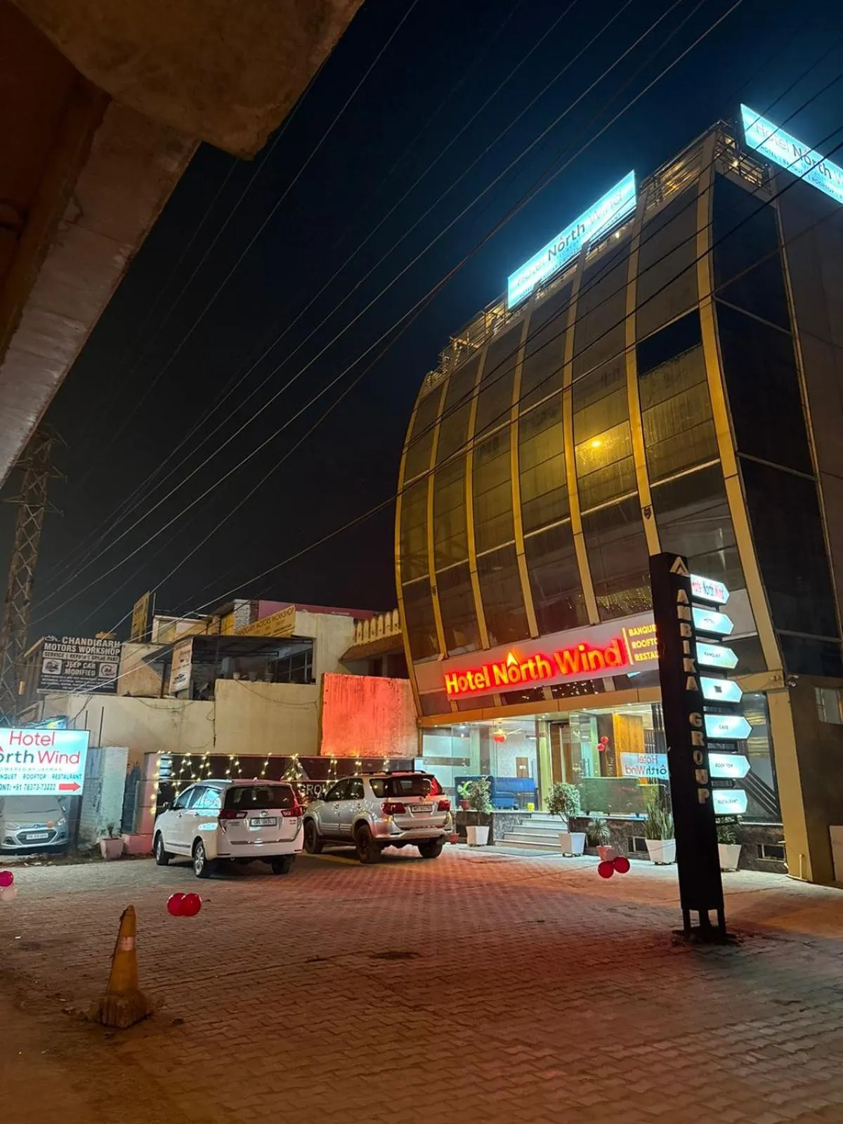 Property building in Hotel Northwind Mohali