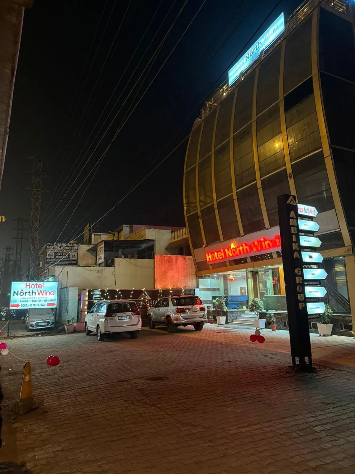 Property building in Hotel Northwind Mohali