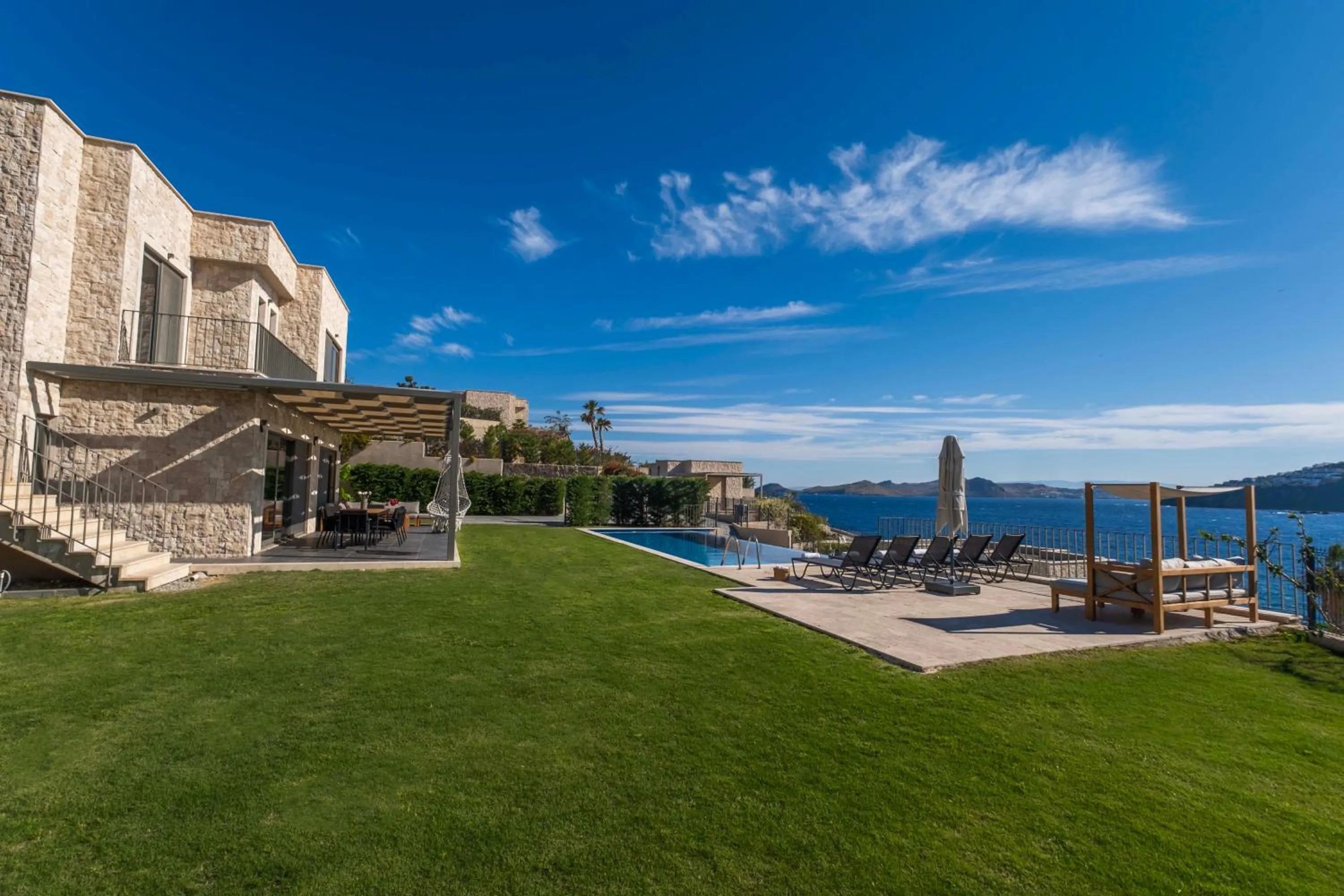 Patio in Bovilla Hotel Salt Yalıkavak