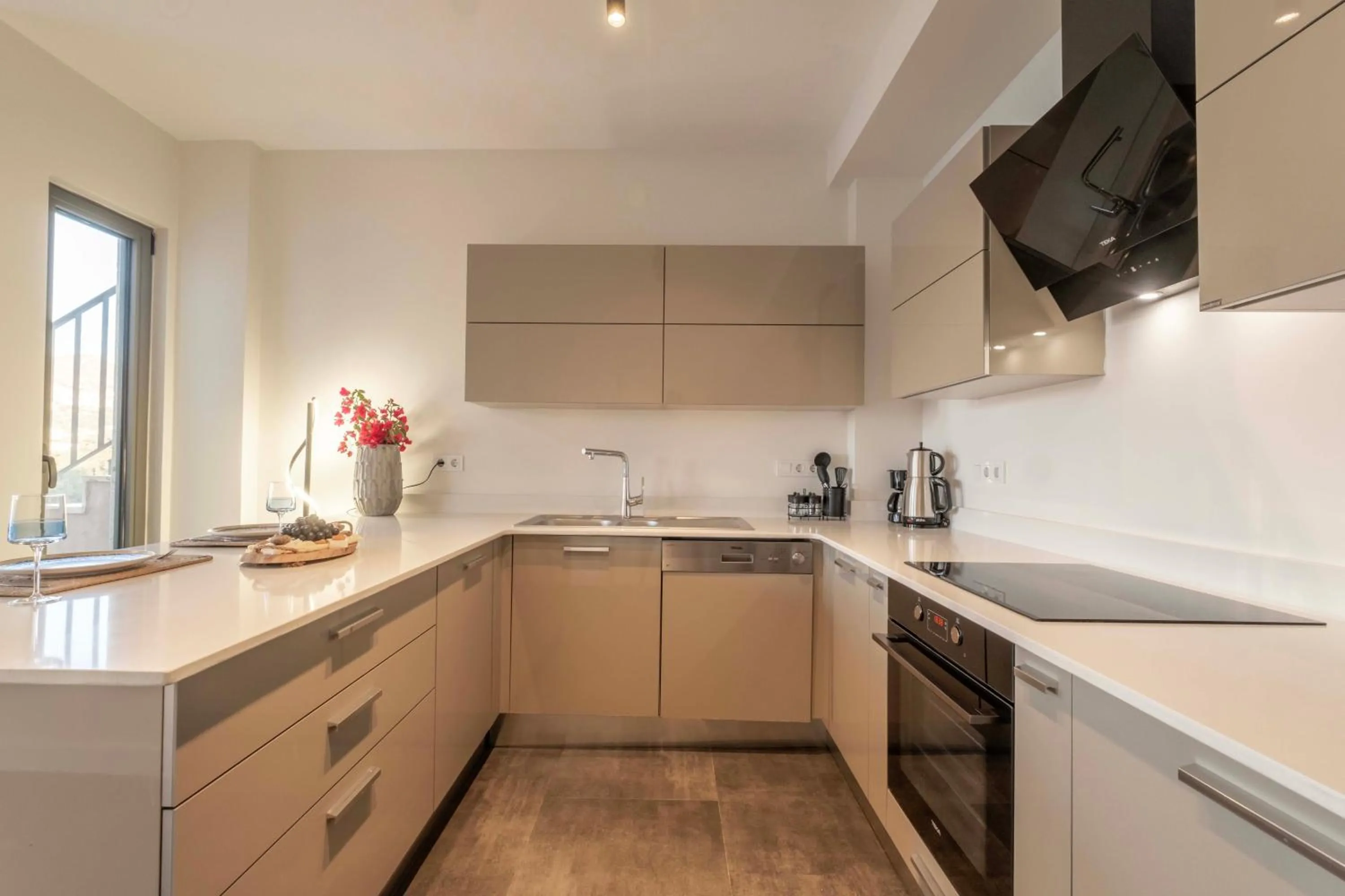 kitchen in Bovilla Hotel Salt Yalıkavak