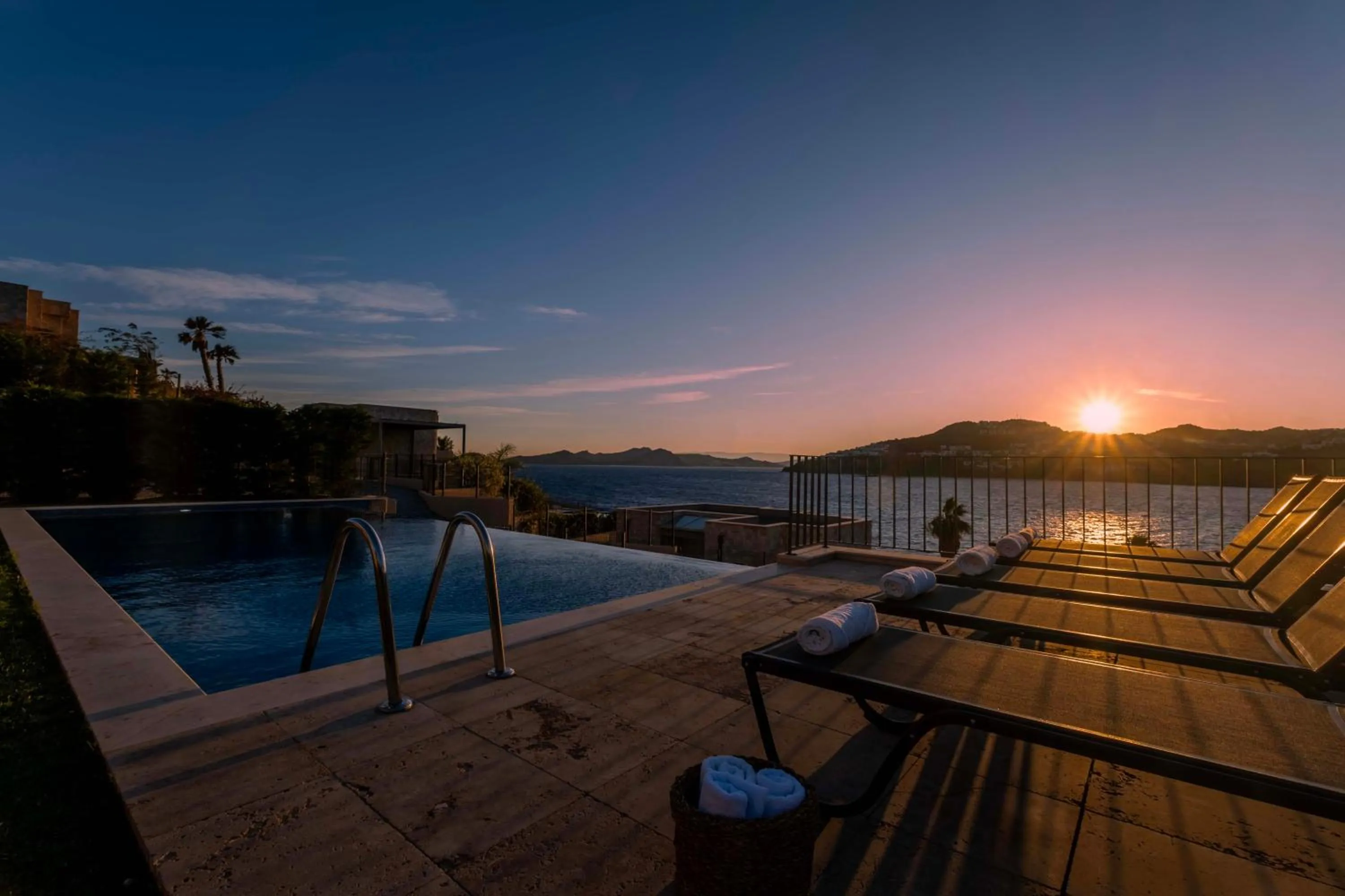 Pool view in Bovilla Hotel Salt Yalıkavak