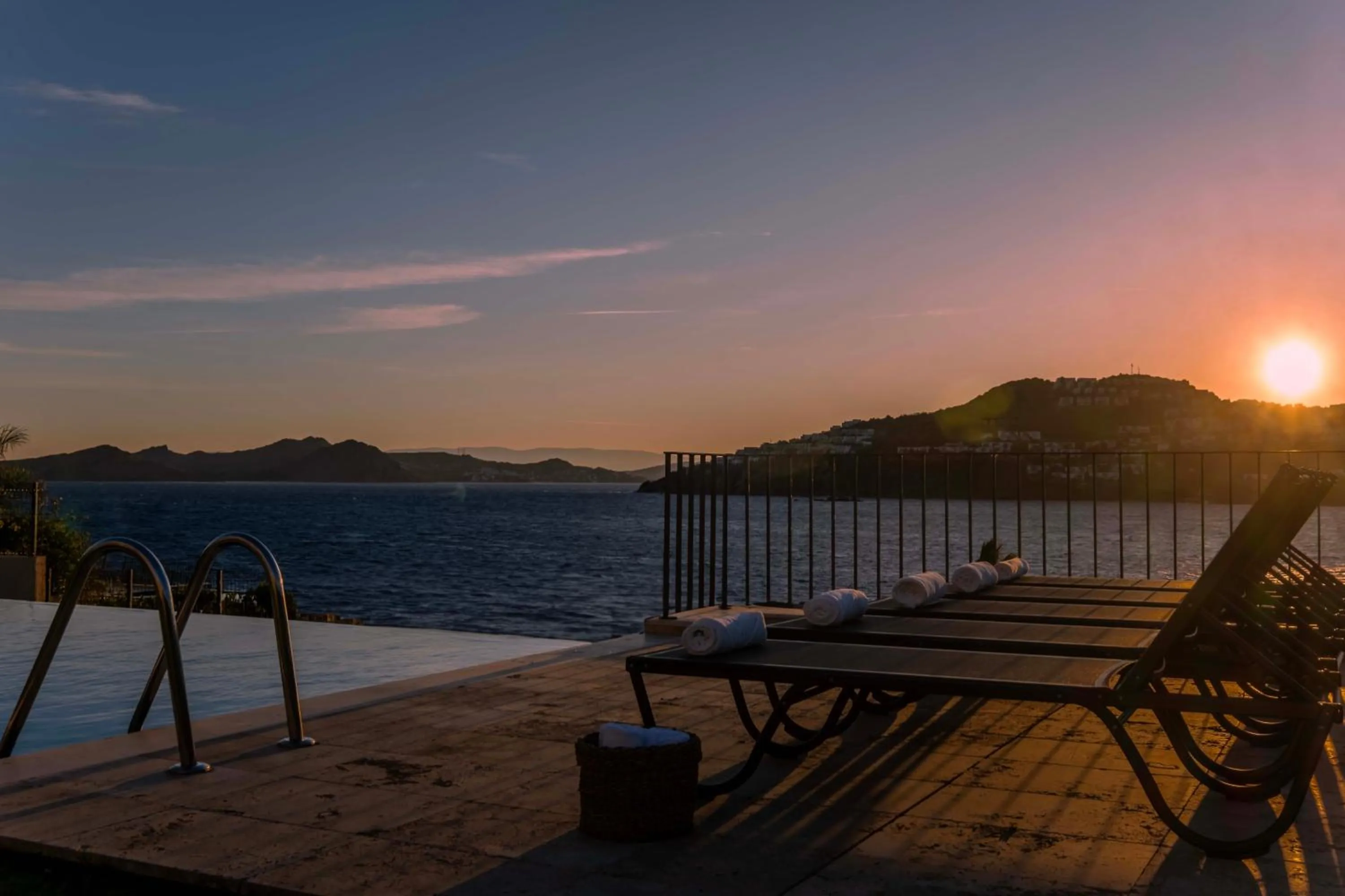 Pool view in Bovilla Hotel Salt Yalıkavak