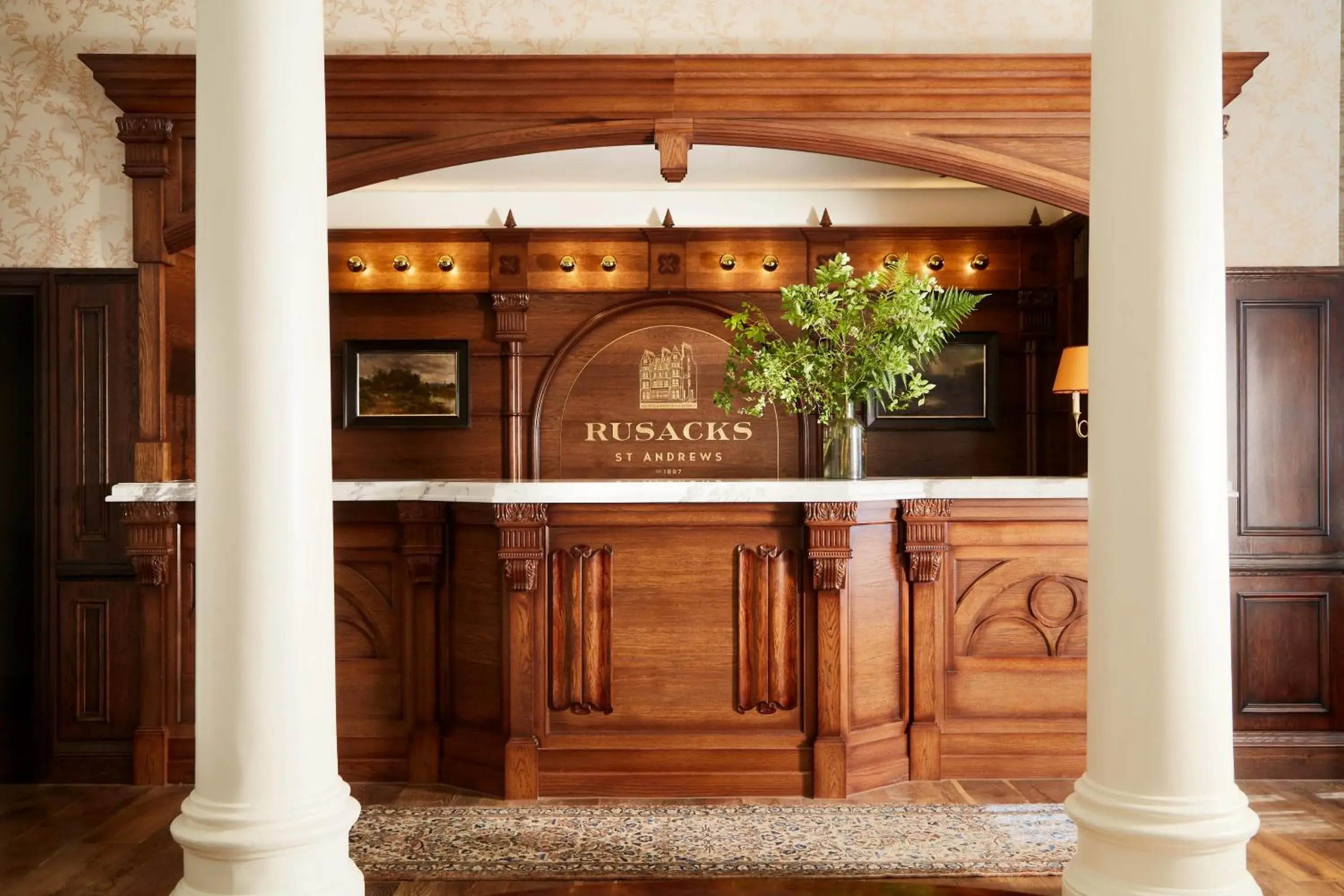 Lobby or reception in Rusacks St Andrews Lobby or reception in Rusacks St Andrews