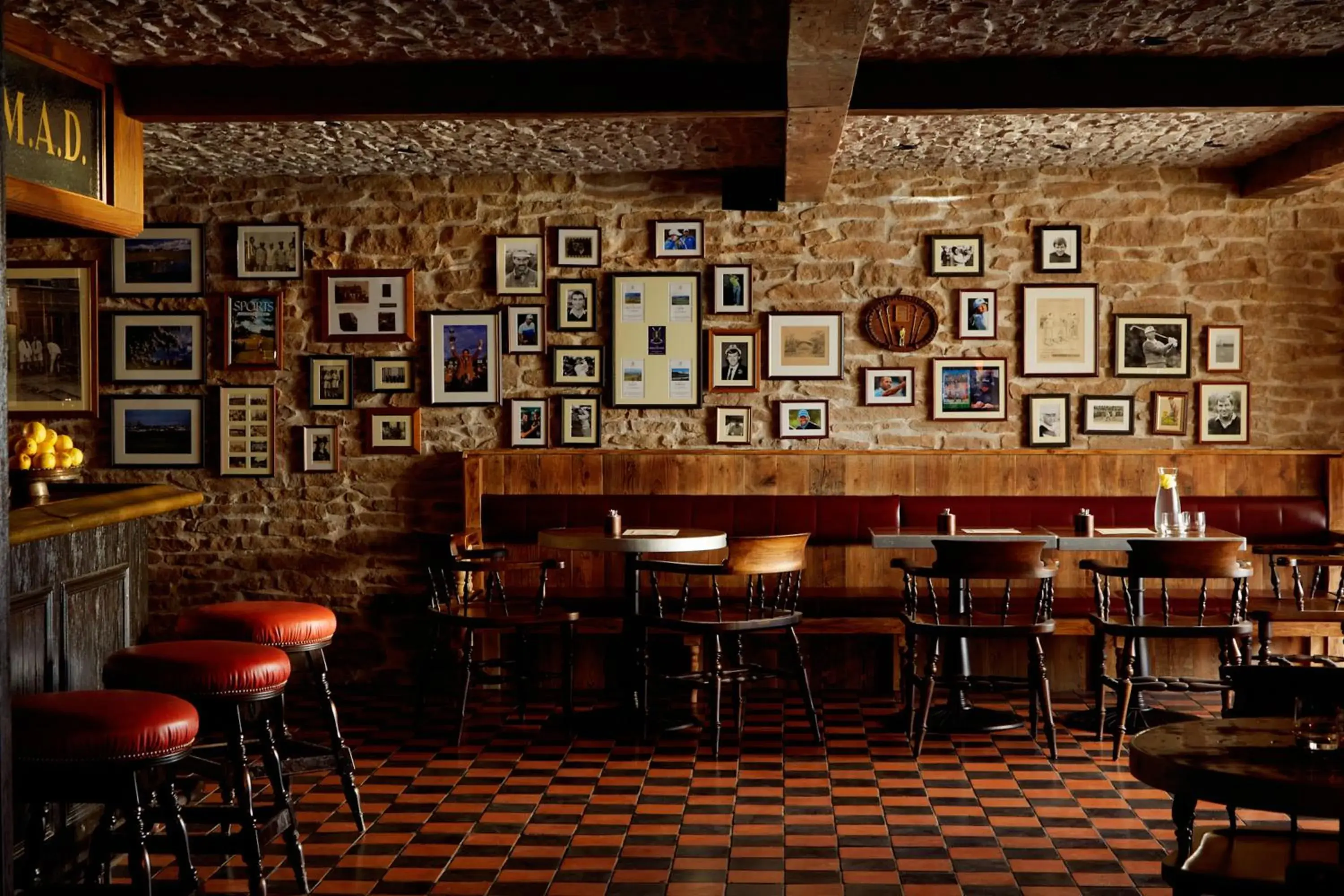 Lounge or bar in Rusacks St Andrews Lounge or bar in Rusacks St Andrews
