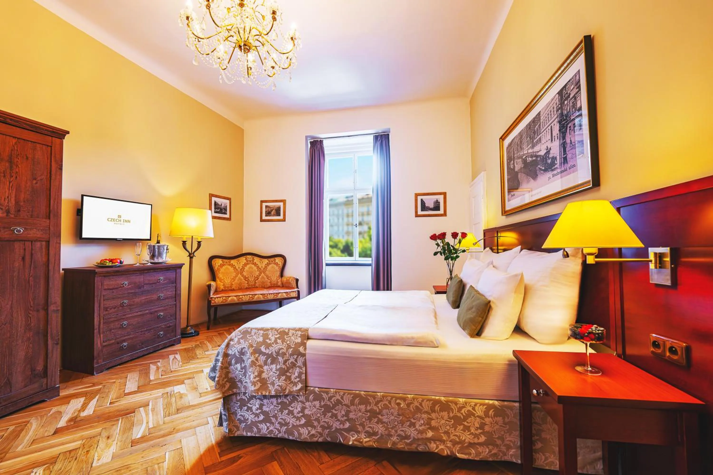 Bedroom, Bed in Wenceslas Square Hotel - Czech Leading Hotels
