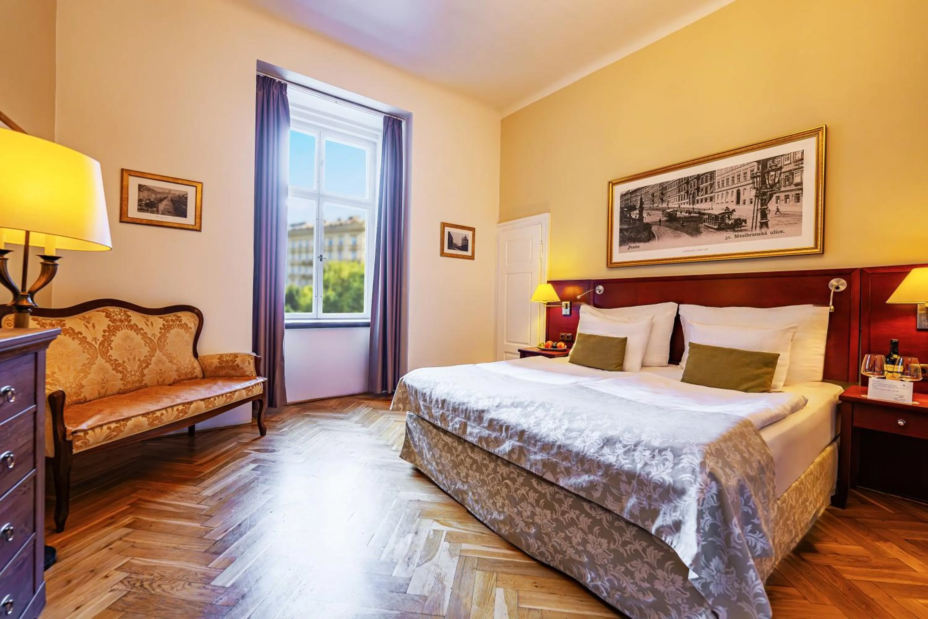 Bedroom, Bed in Wenceslas Square Hotel - Czech Leading Hotels