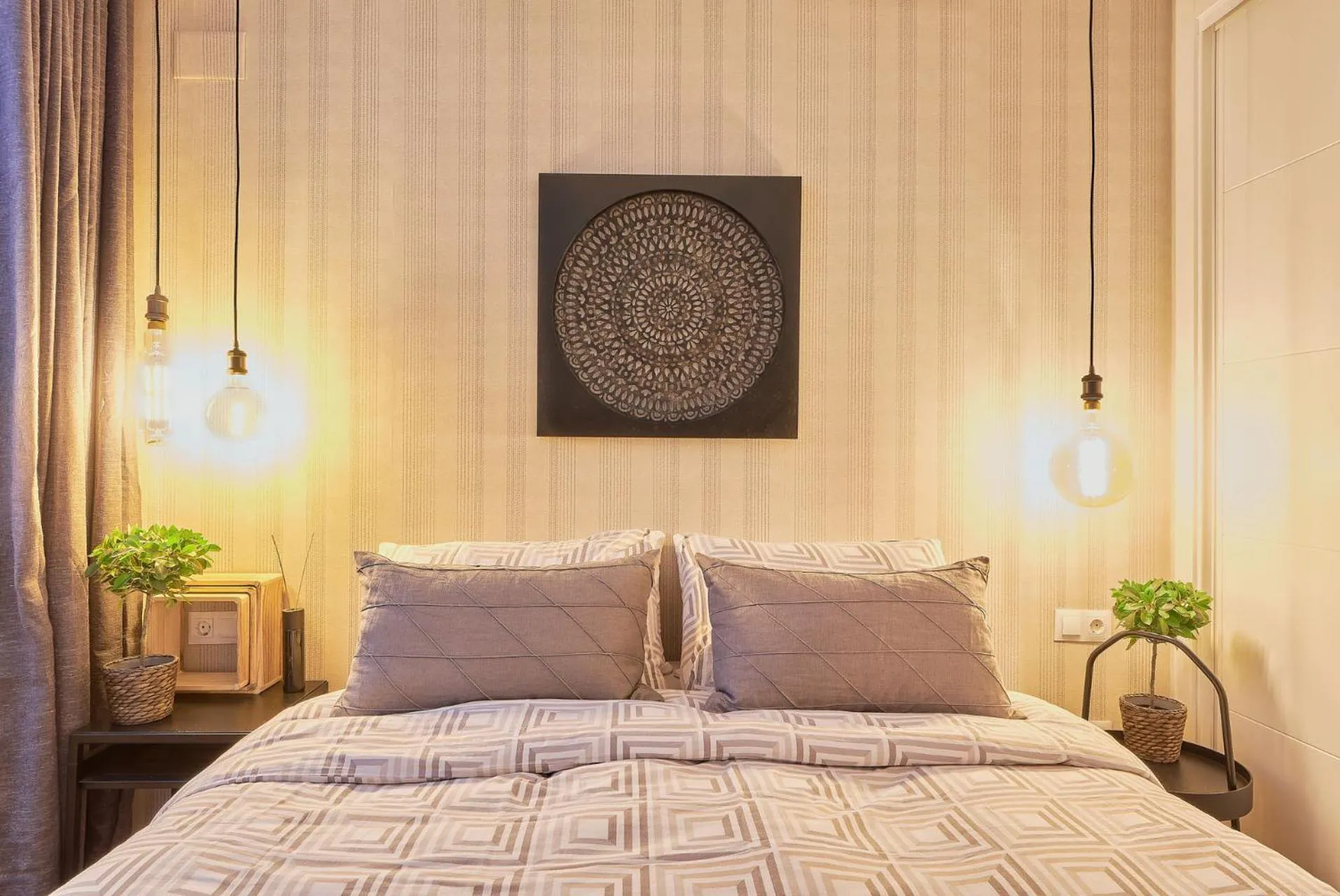 Bed in Somera Apartment in Malaga by Solaga Holiday Homes