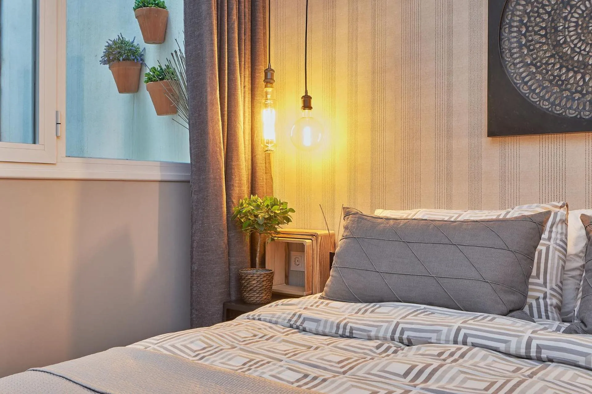 Bed in Somera Apartment in Malaga by Solaga Holiday Homes