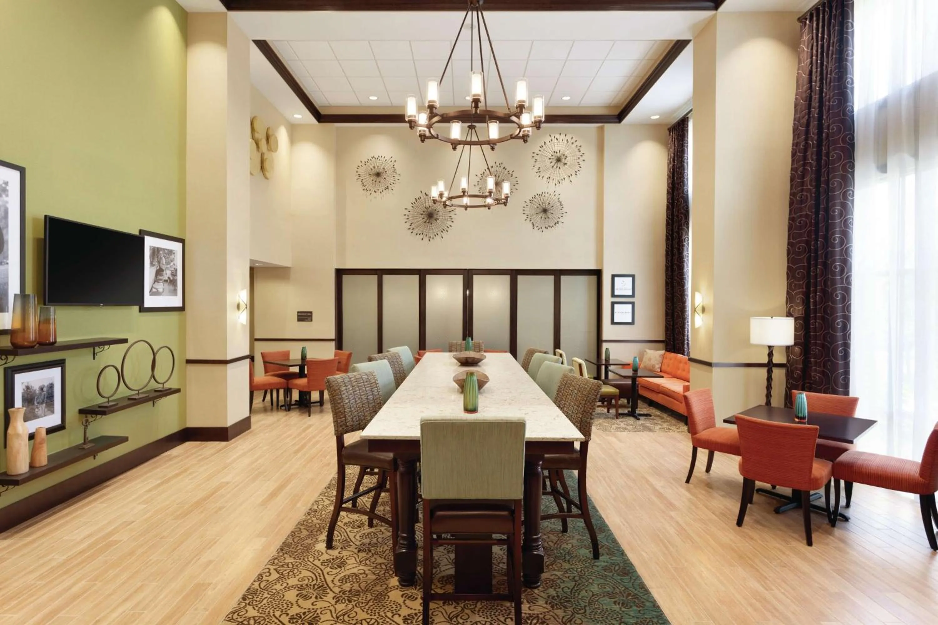 Lobby or reception in Hampton Inn & Suites Philadelphia Montgomeryville