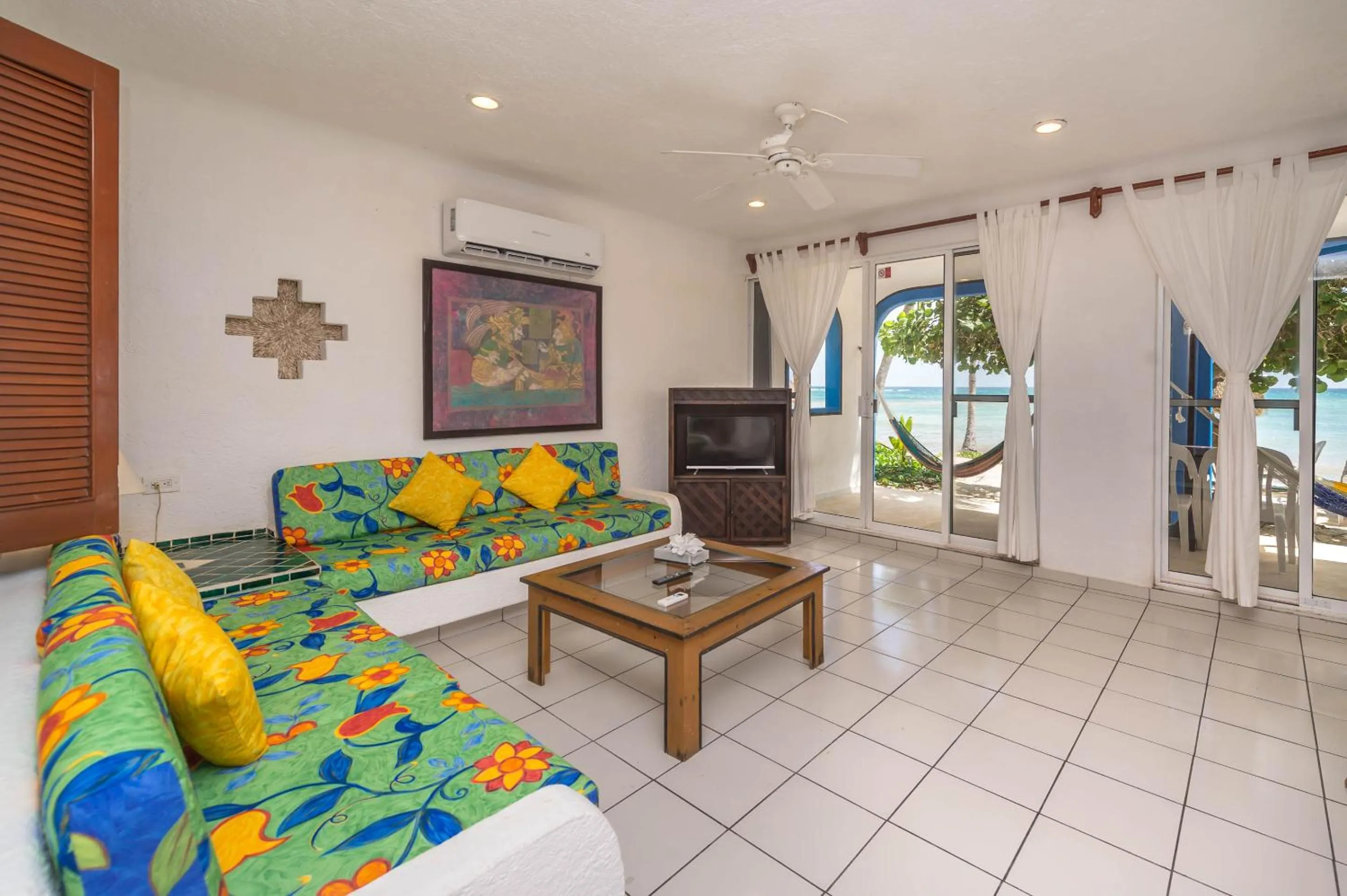 Living room in Del Sol Beachfront