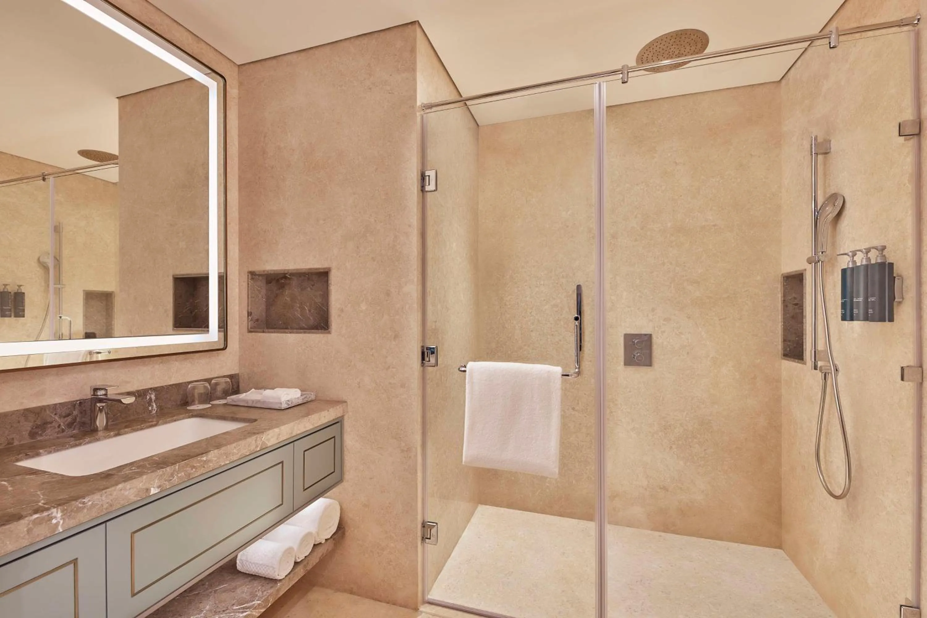 Bathroom in Doubletree By Hilton Bengaluru Whitefield