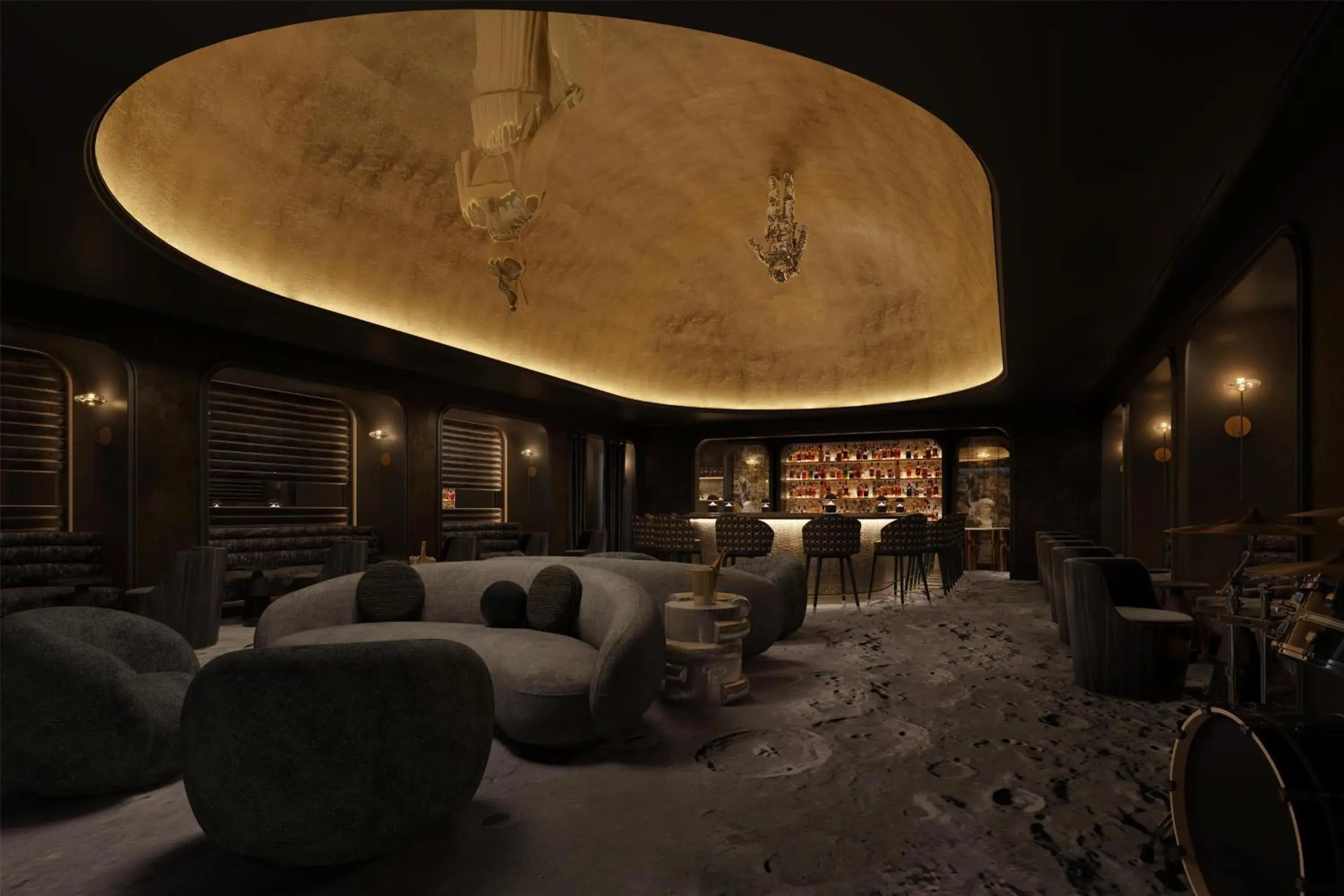 Lounge or bar in Canopy By Hilton Nashville Downtown The Gulch Lounge or bar in Canopy By Hilton Nashville Downtown The Gulch