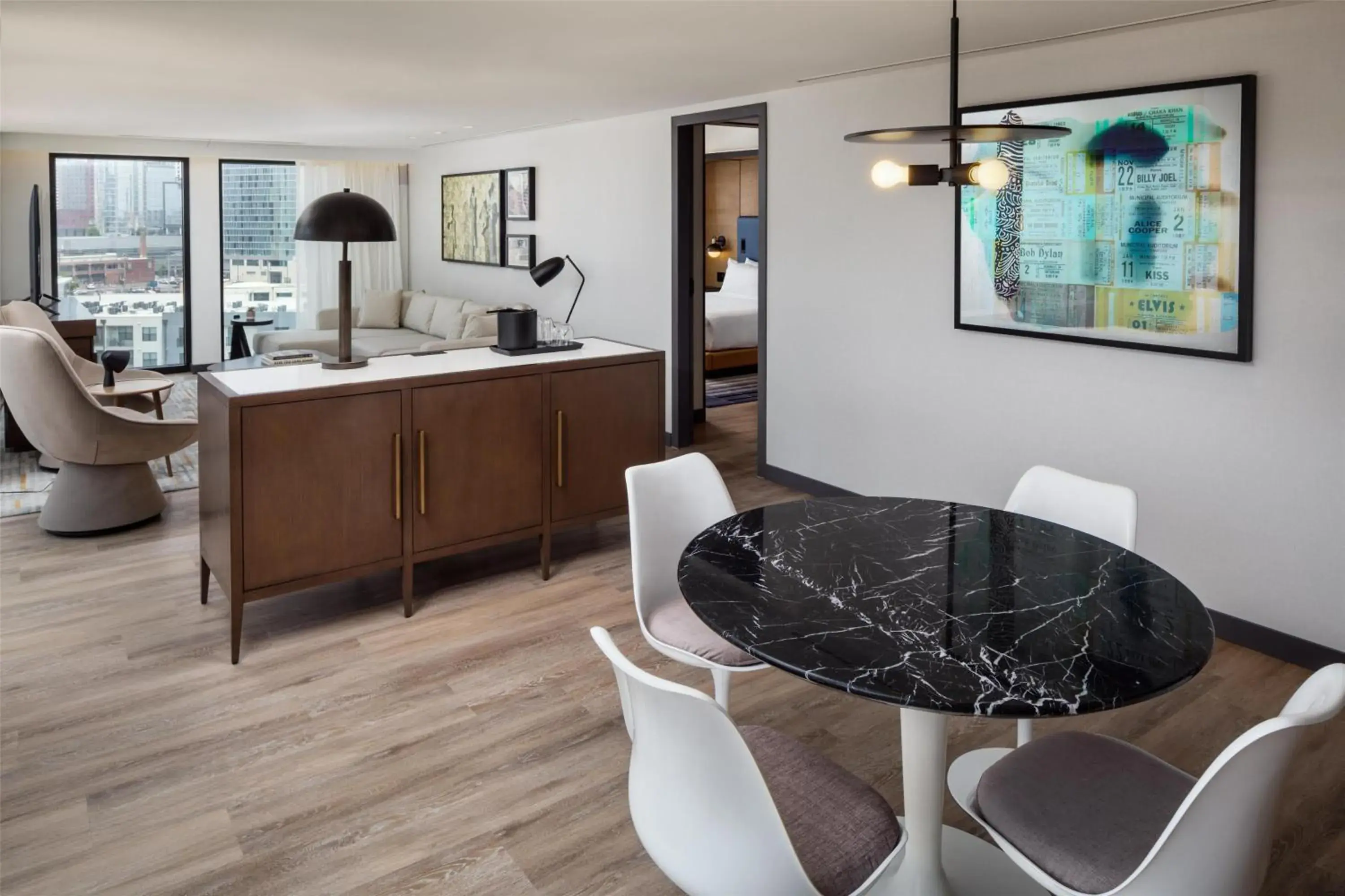 Living room in Canopy By Hilton Nashville Downtown The Gulch Living room in Canopy By Hilton Nashville Downtown The Gulch