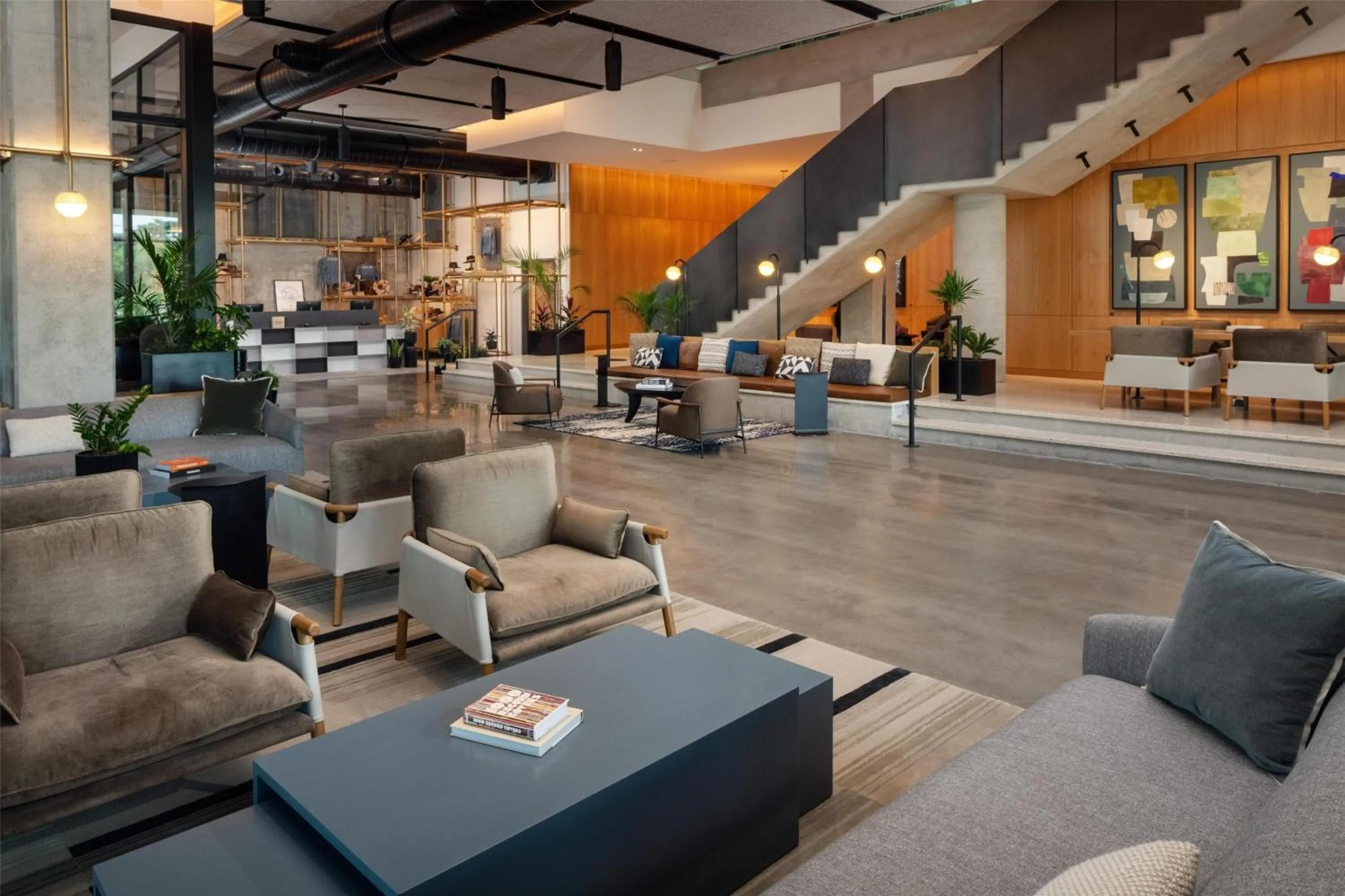 Lobby or reception in Canopy By Hilton Nashville Downtown The Gulch