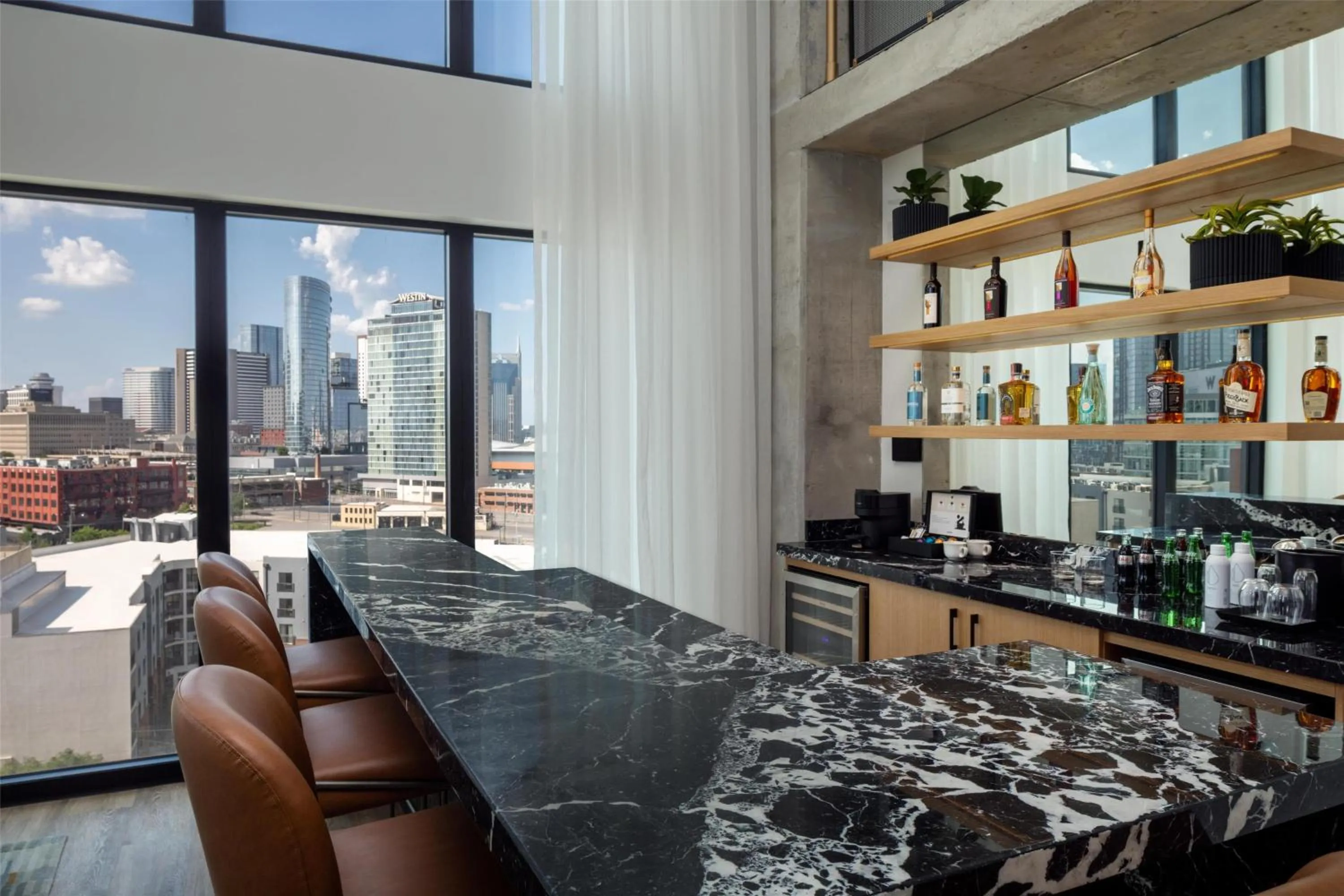 Kitchen or kitchenette in Canopy By Hilton Nashville Downtown The Gulch