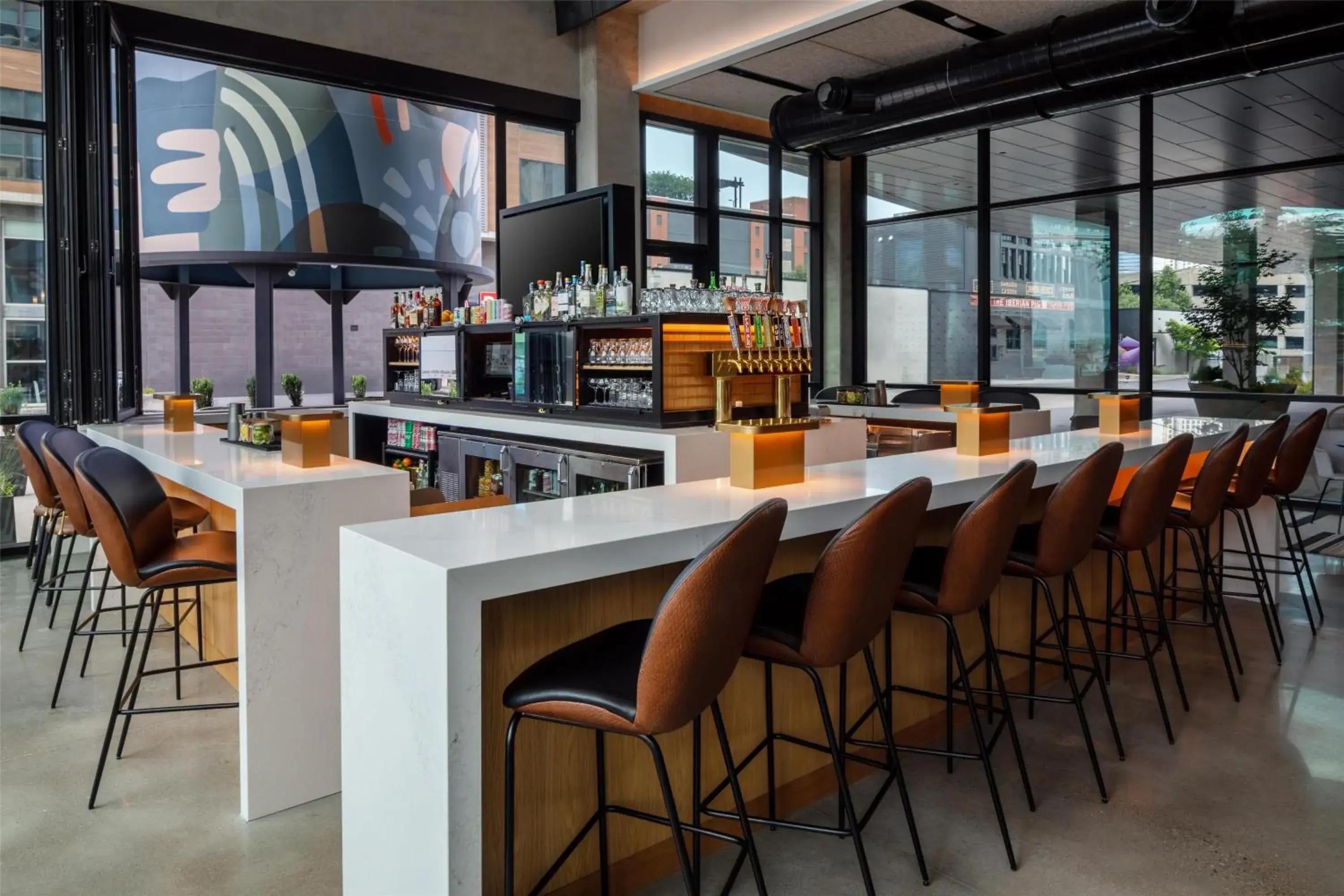 Lounge or bar in Canopy By Hilton Nashville Downtown The Gulch Lounge or bar in Canopy By Hilton Nashville Downtown The Gulch