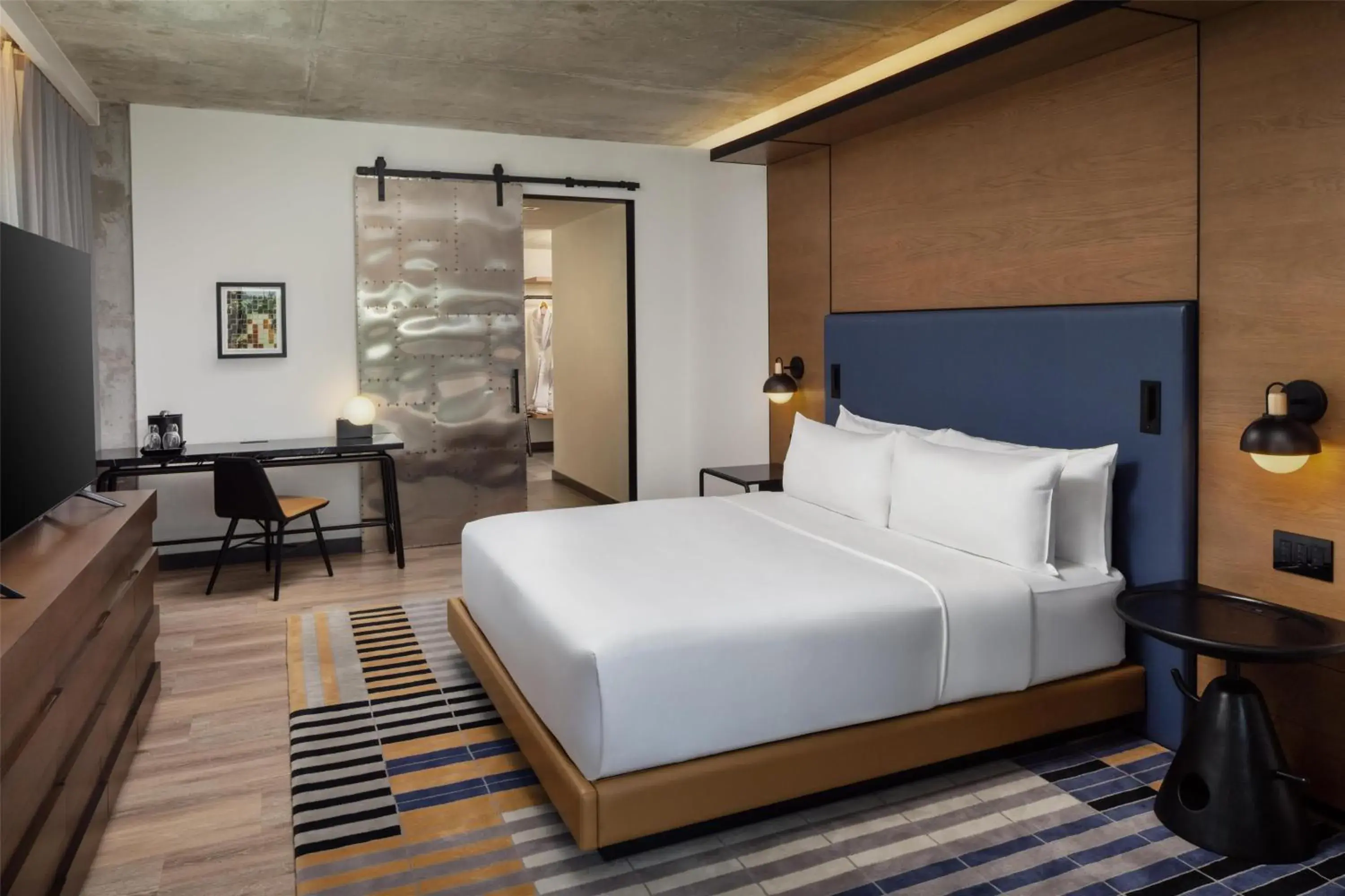 Bedroom, Bed in Canopy By Hilton Nashville Downtown The Gulch Bedroom, Bed in Canopy By Hilton Nashville Downtown The Gulch