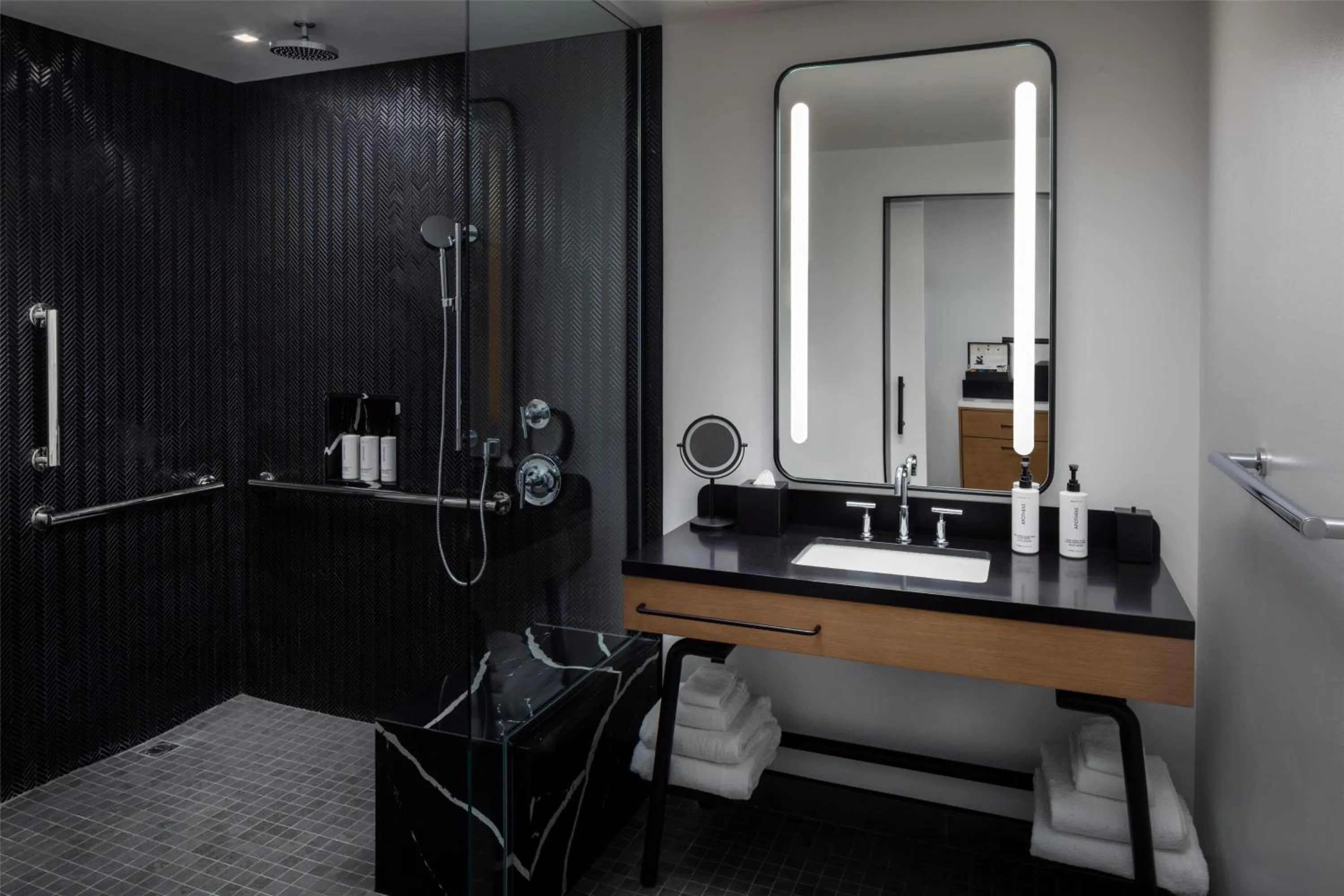 Bathroom in Canopy By Hilton Nashville Downtown The Gulch