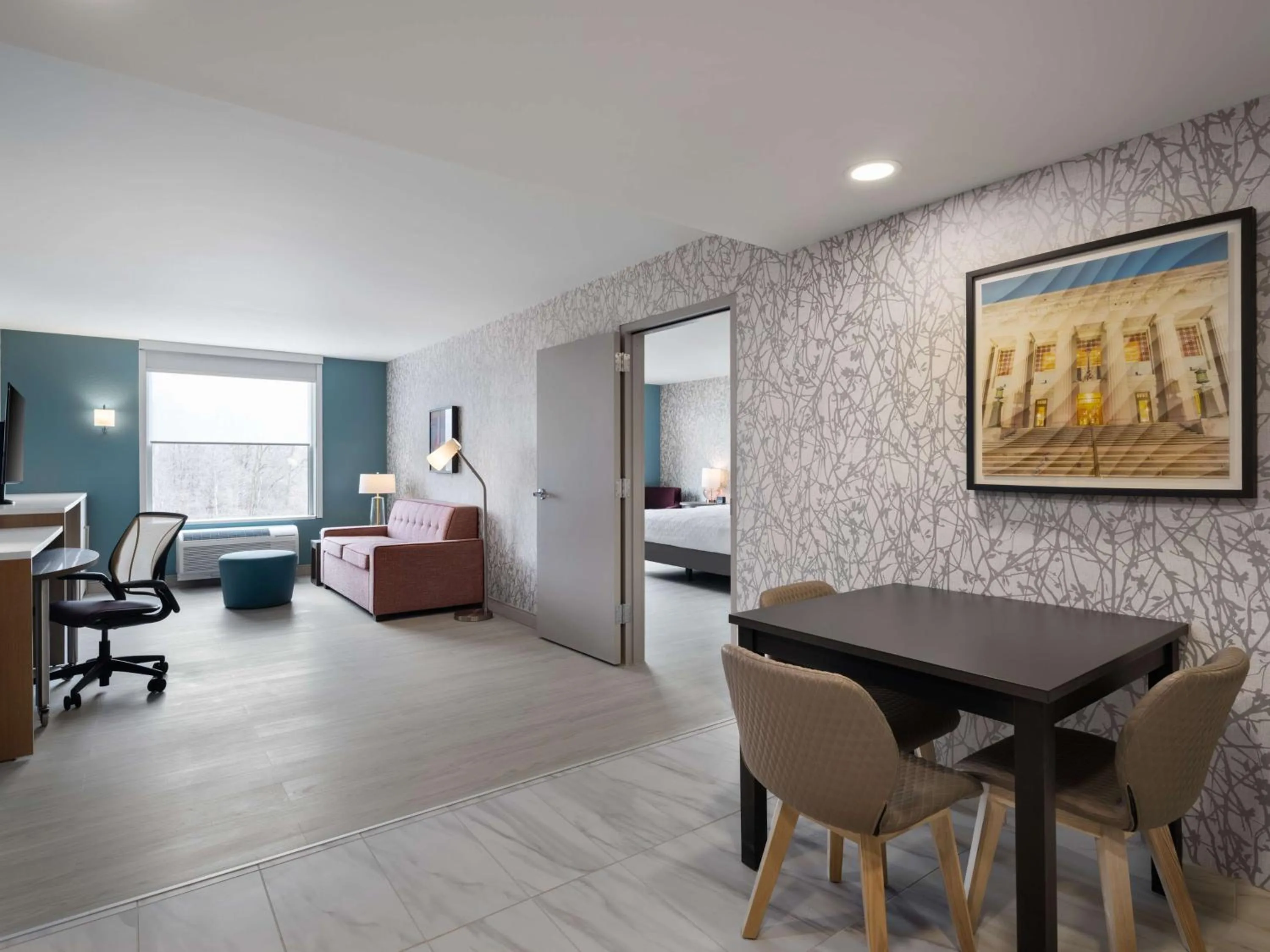 Living room in Home2 Suites By Hilton Brownsburg