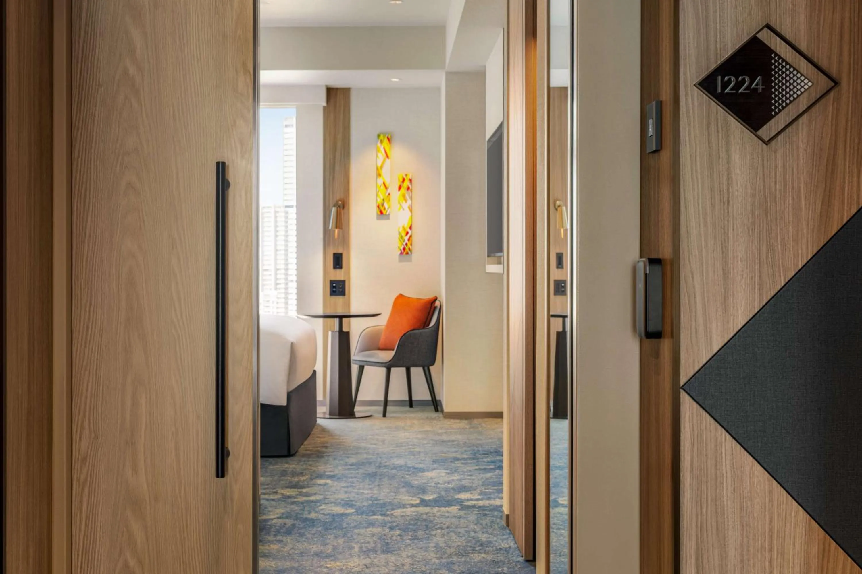 Bed in DoubleTree by Hilton Osaka Castle