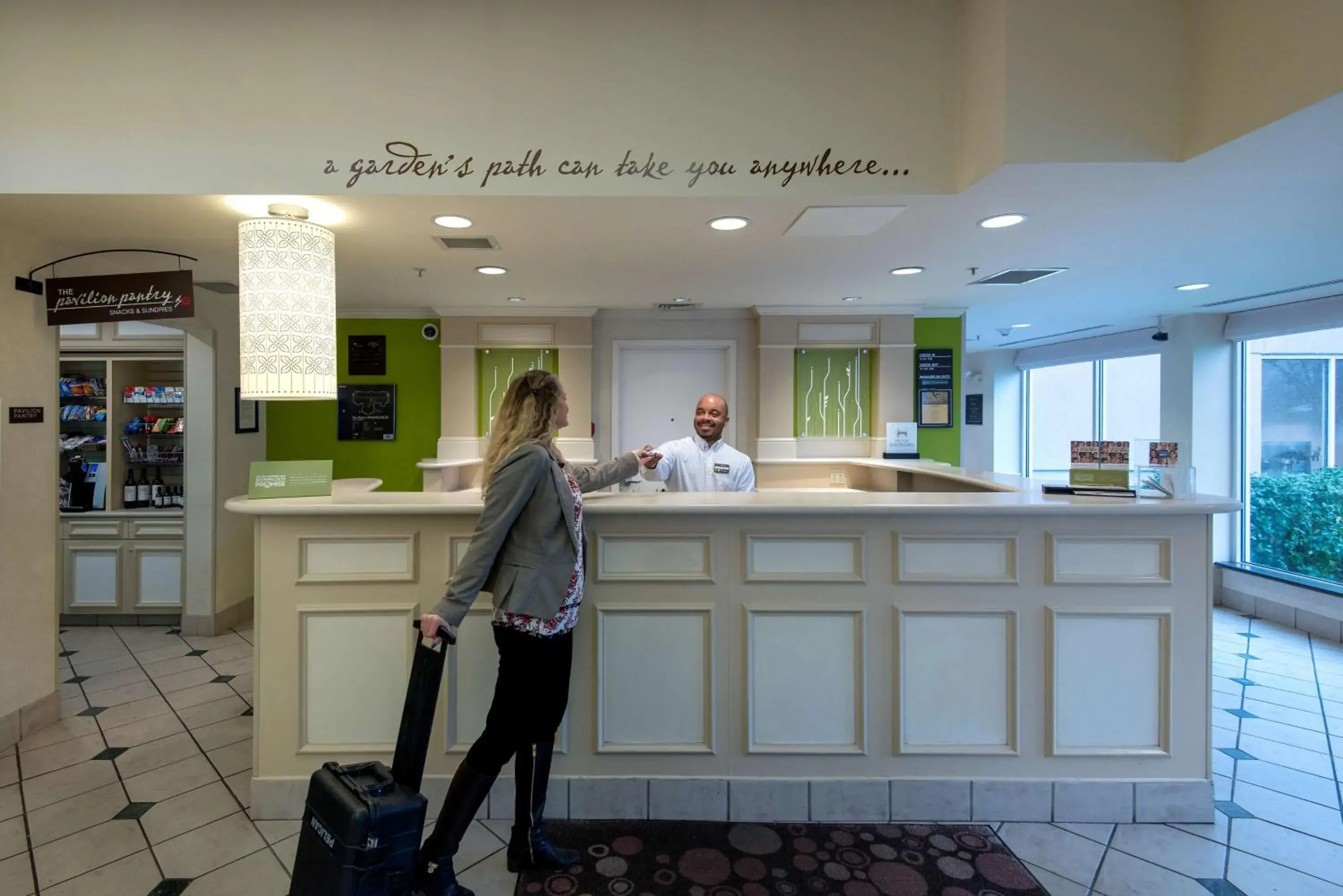 Lobby or reception in Hilton Garden Inn Owings Mills Lobby or reception in Hilton Garden Inn Owings Mills