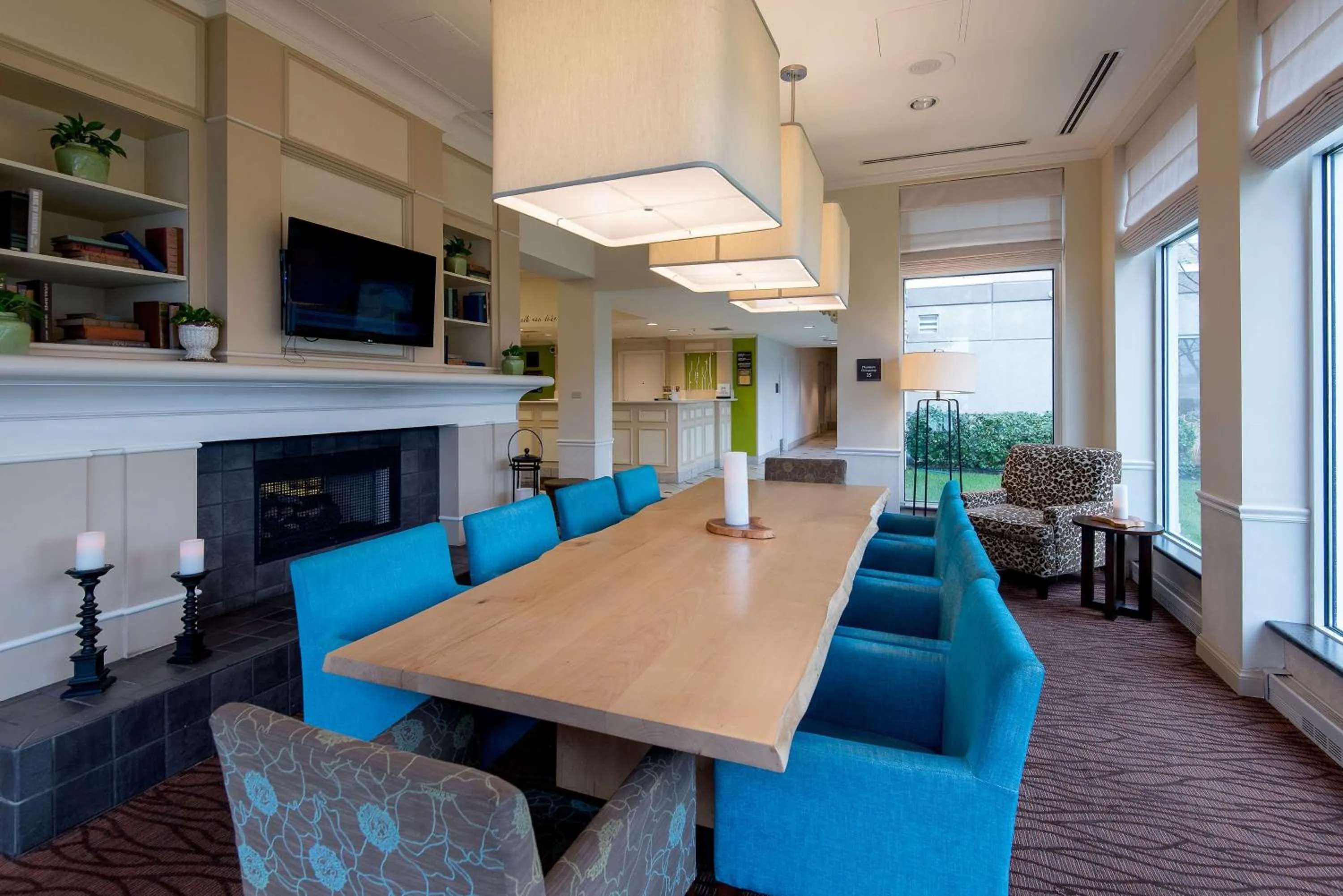 Lobby or reception in Hilton Garden Inn Owings Mills