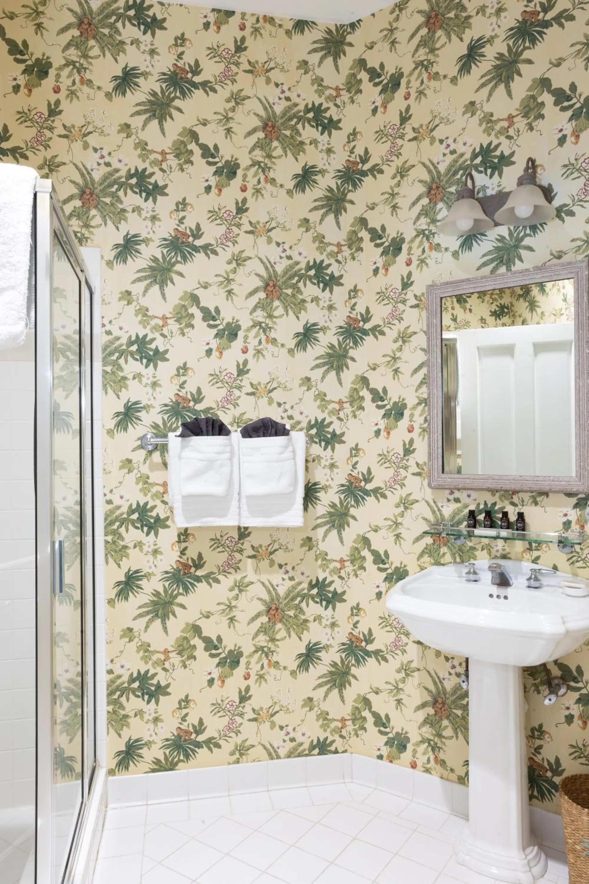 Bathroom in The Cottages on Charleston Harbor