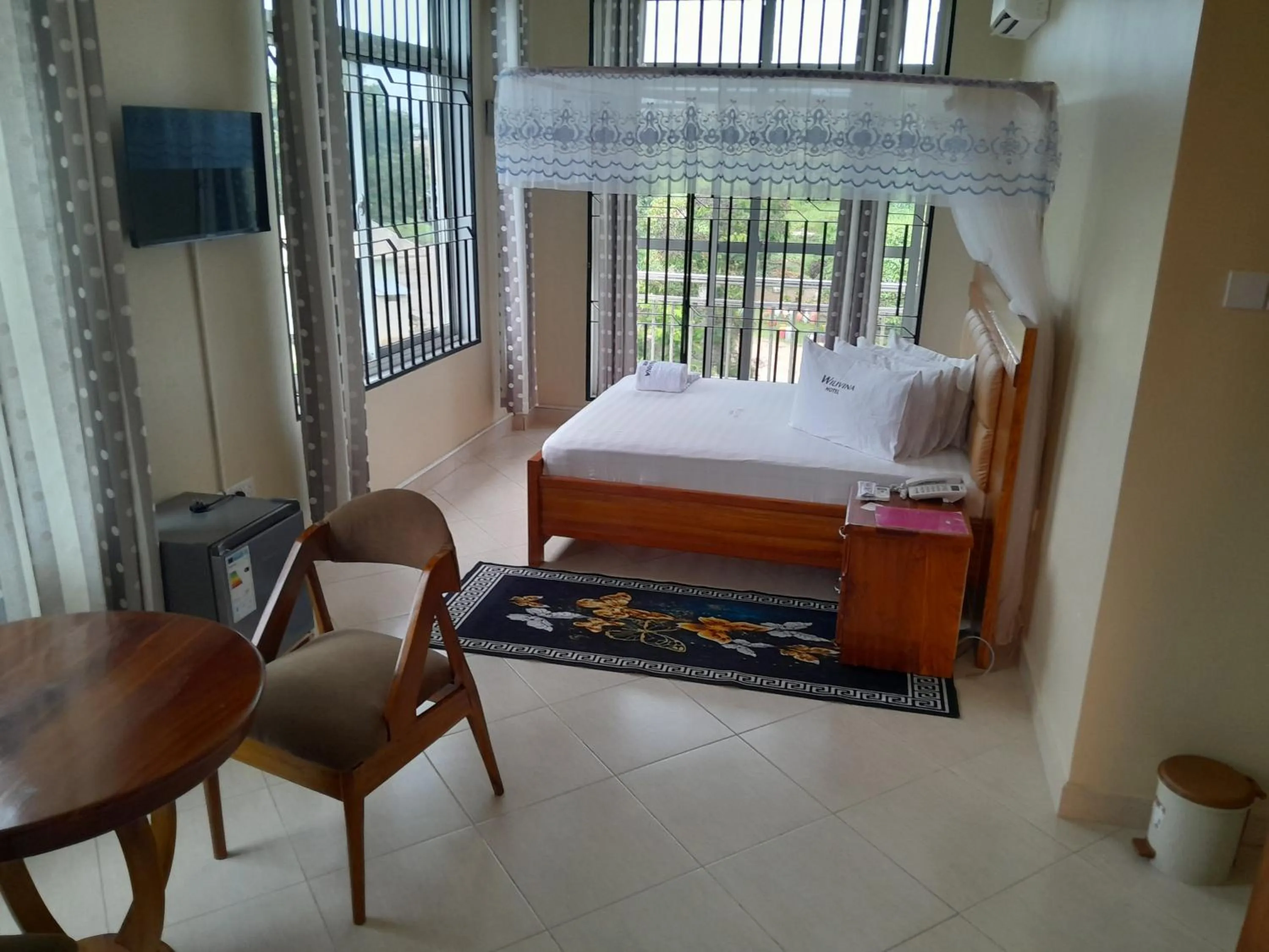 TV and multimedia, Bed in WILIVINA HOTEL