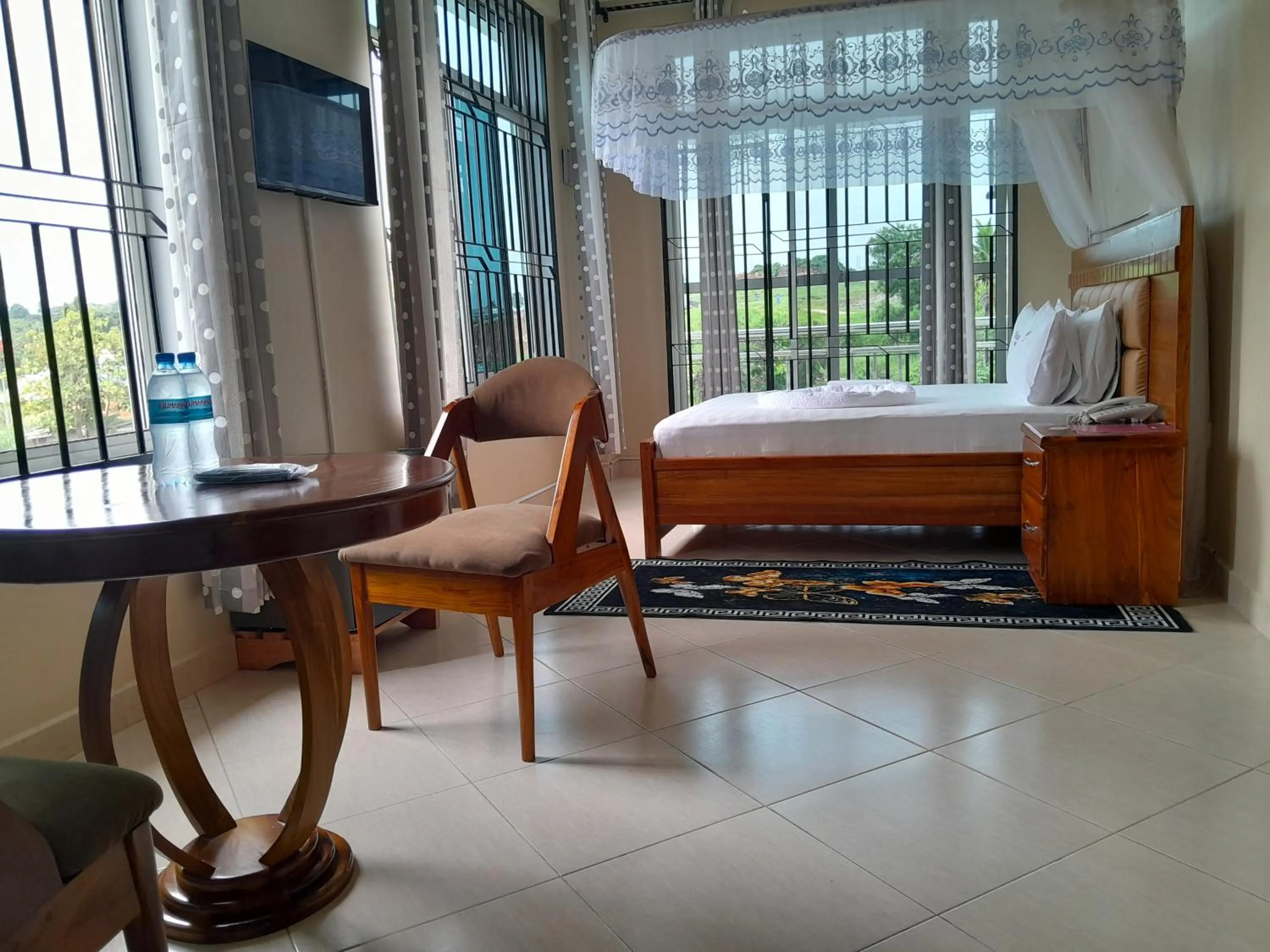 Bed in WILIVINA HOTEL