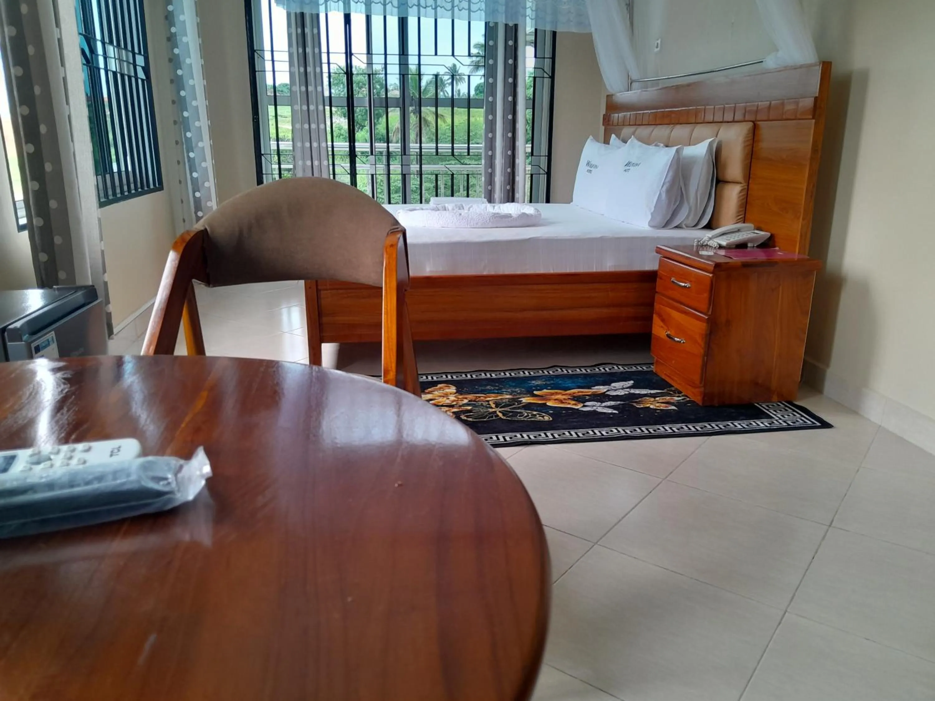 Dining area, Bed in WILIVINA HOTEL