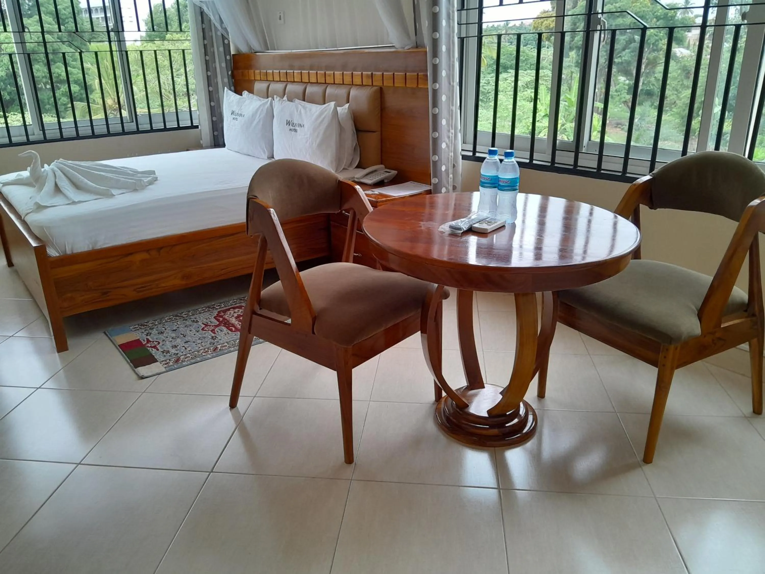 View (from property/room), Bed in WILIVINA HOTEL