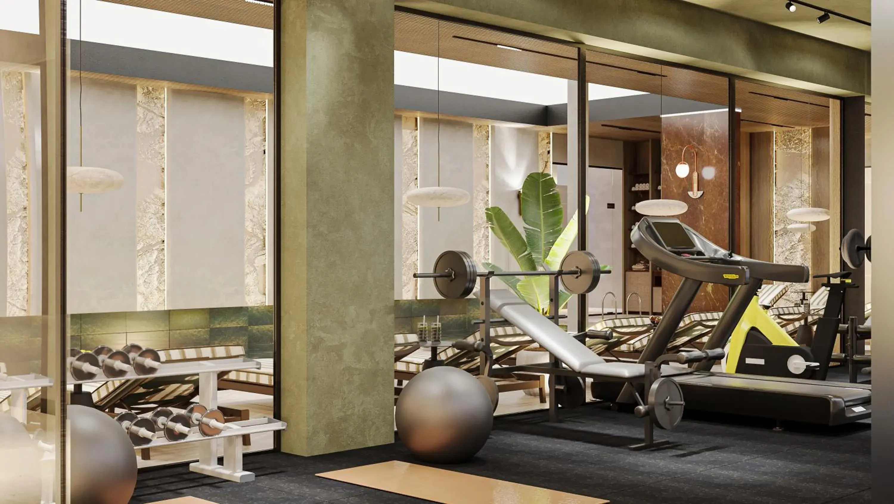 Fitness centre/facilities in Elite World Kuşadası Fitness centre/facilities in Elite World Kuşadası