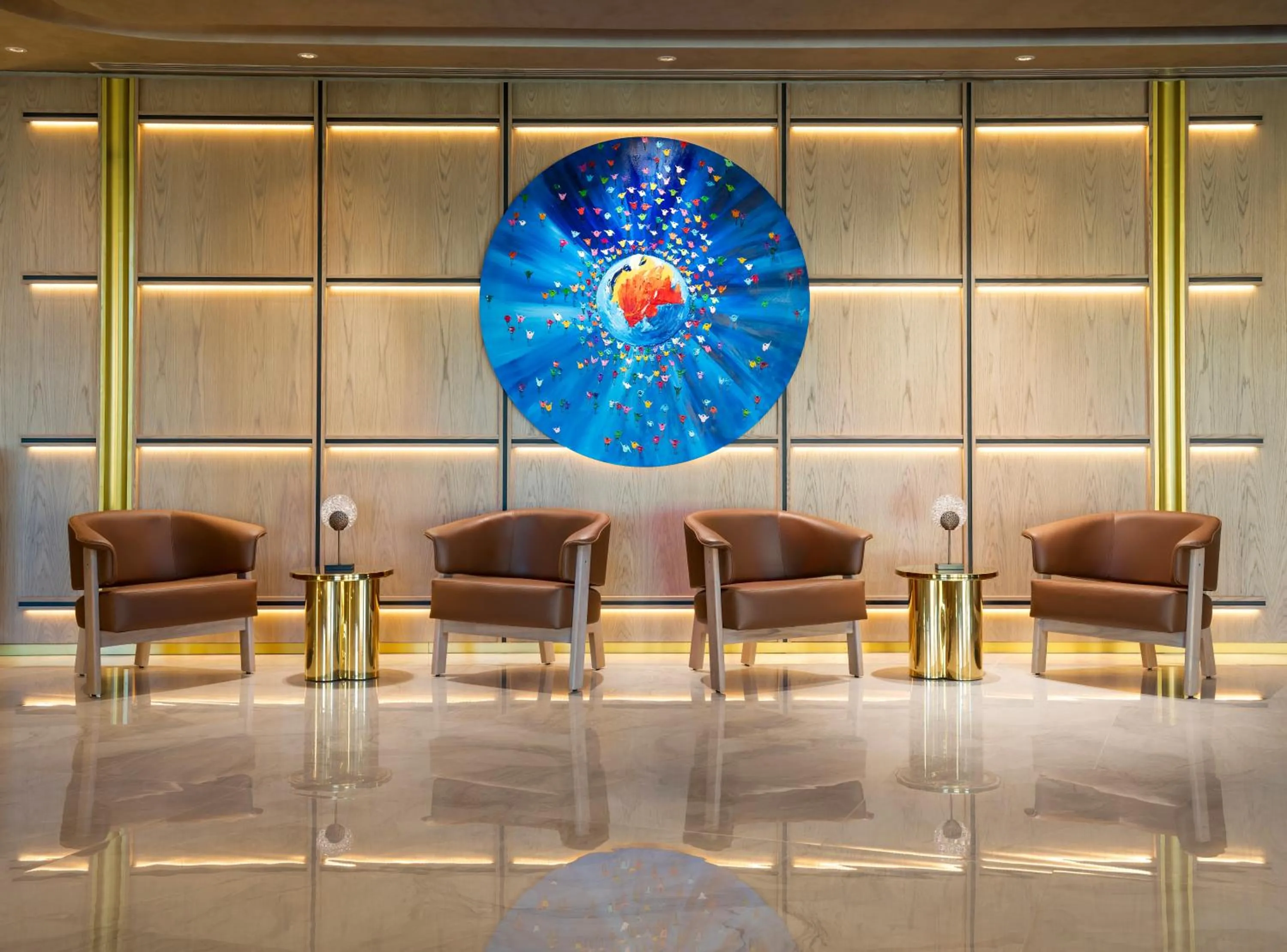 Lobby or reception in Elite World Kuşadası