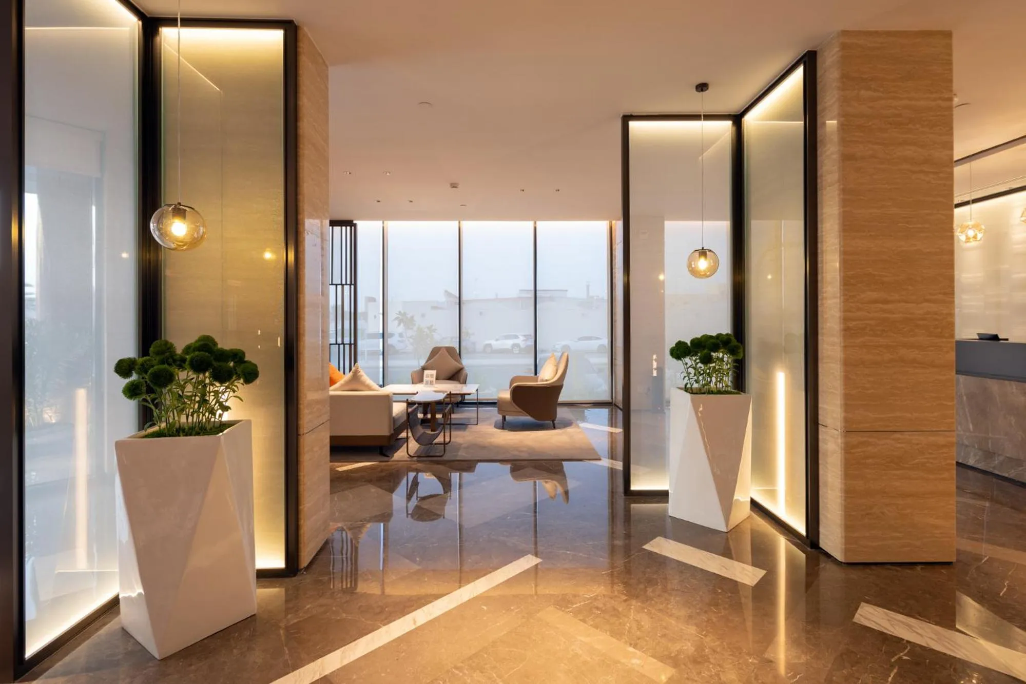 Seating area in Boudl Al Rawdah