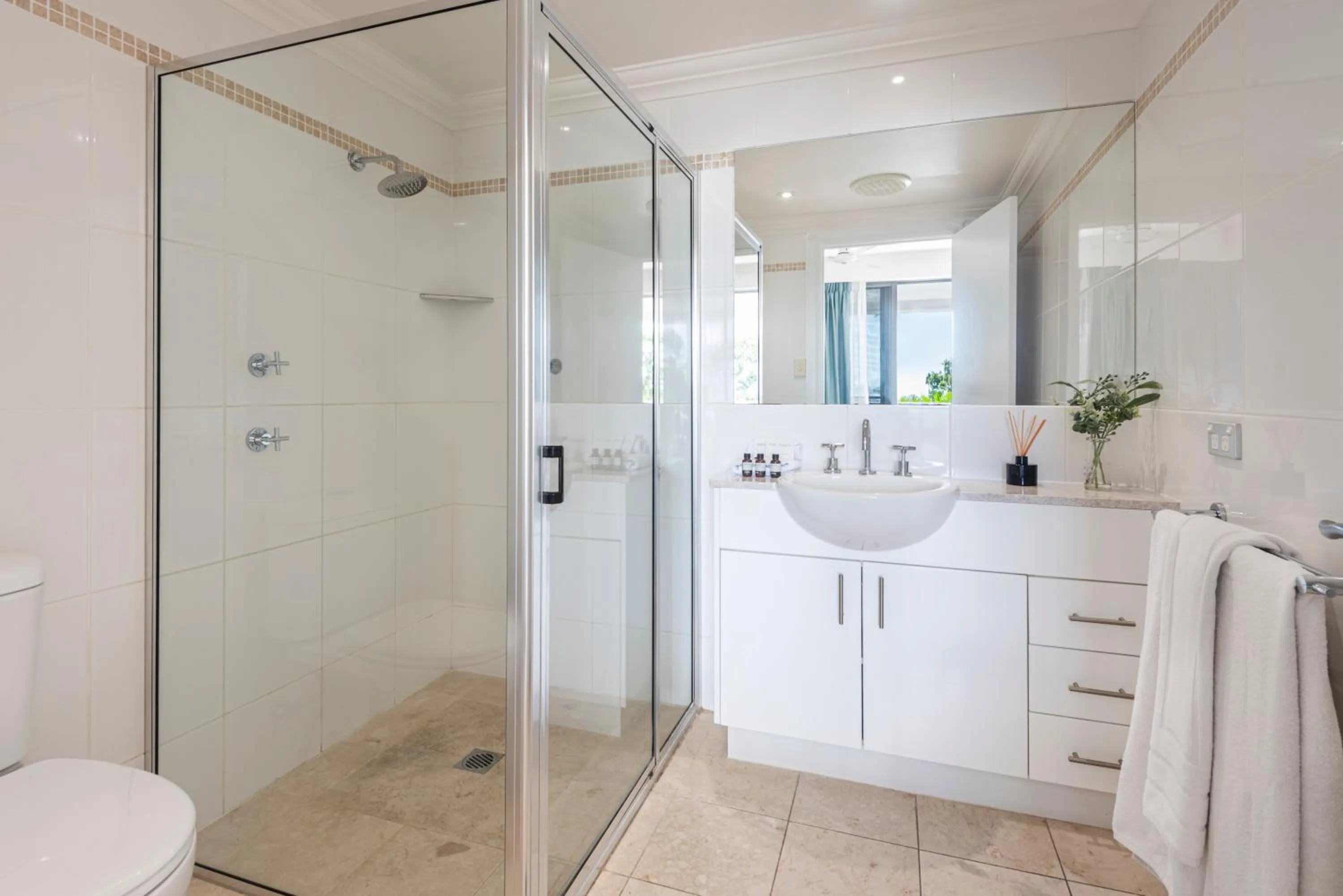 Bathroom in Blue Water Views on Hamilton Island by HIHA