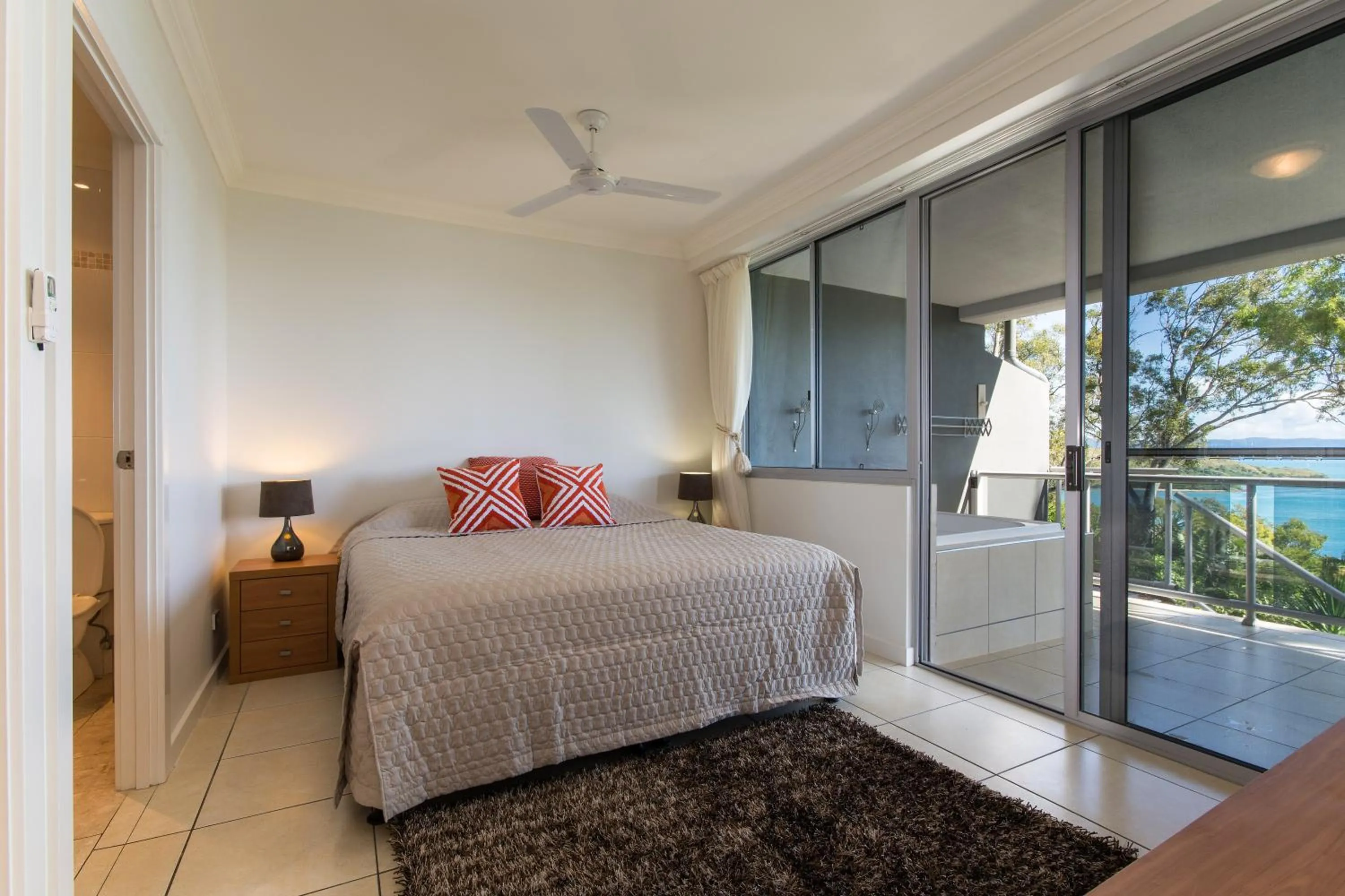 Bedroom, Bed in Blue Water Views on Hamilton Island by HIHA