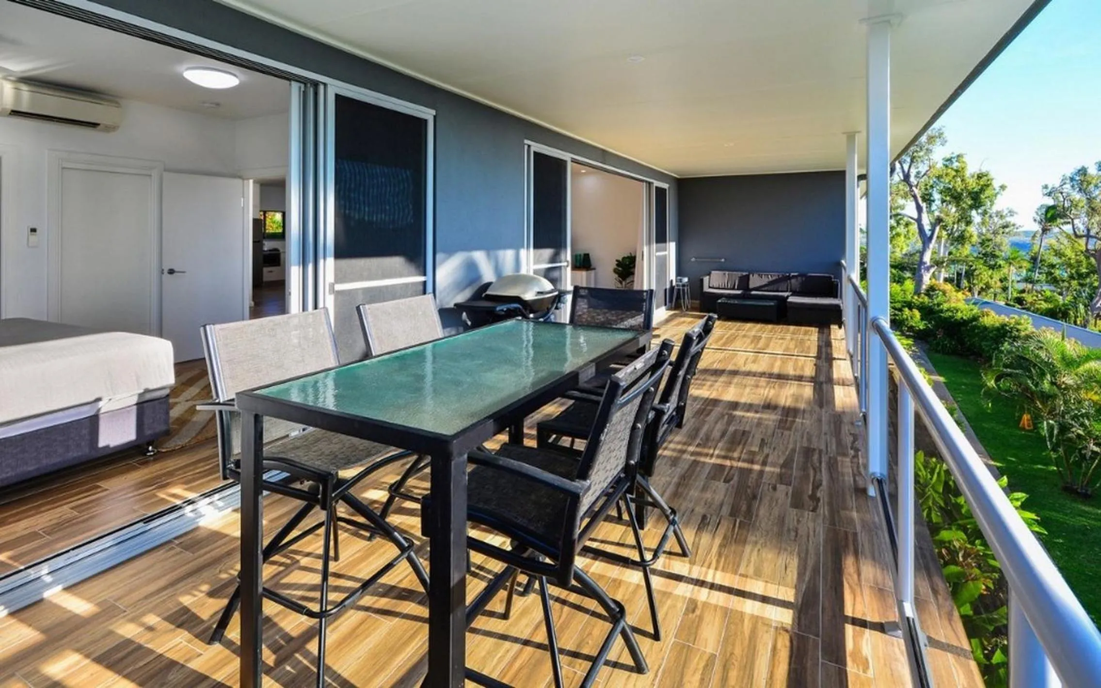 Balcony/Terrace in Blue Water Views on Hamilton Island by HIHA
