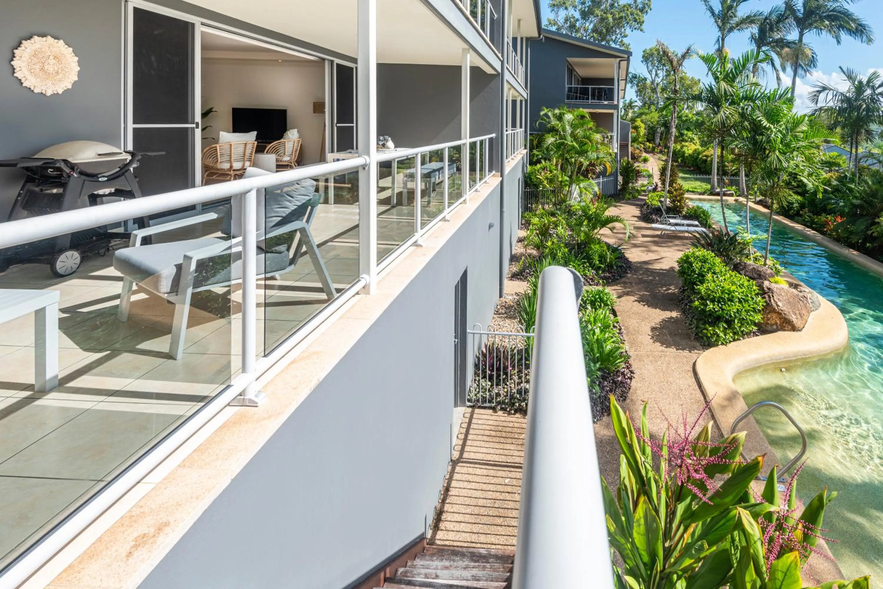 Balcony/Terrace in Blue Water Views on Hamilton Island by HIHA
