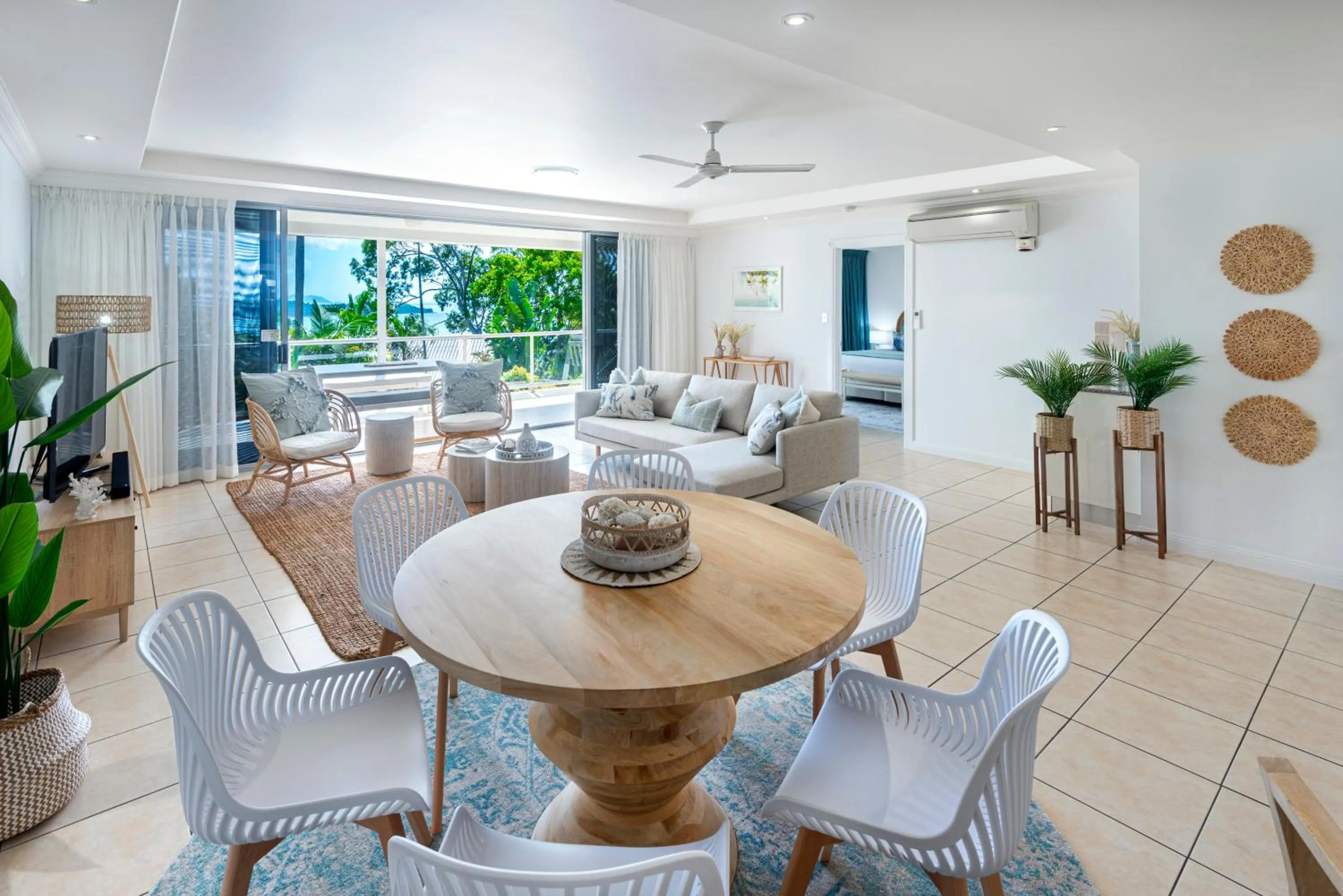 Dining area in Blue Water Views on Hamilton Island by HIHA