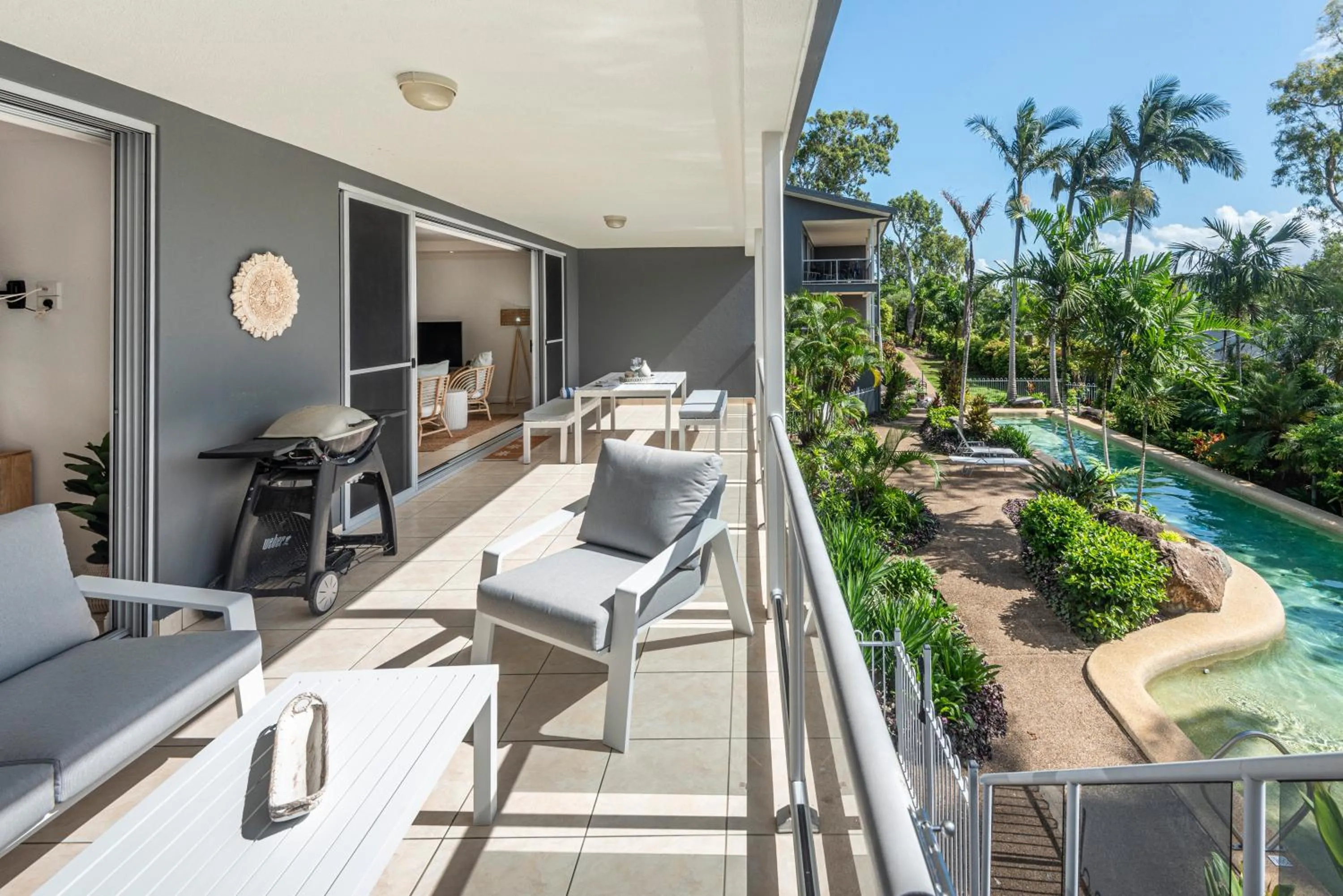 Balcony/Terrace in Blue Water Views on Hamilton Island by HIHA