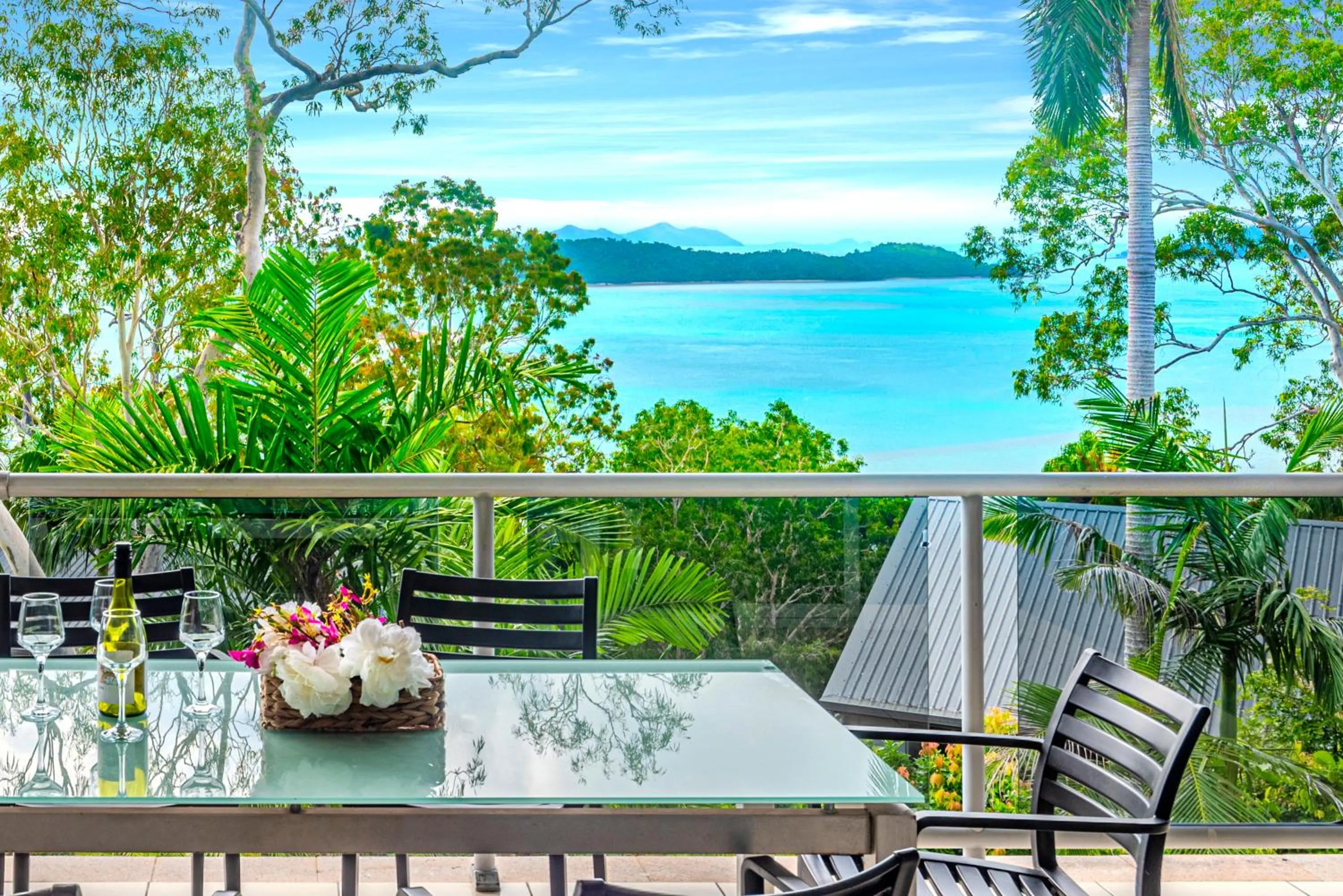 Balcony/Terrace in Blue Water Views on Hamilton Island by HIHA