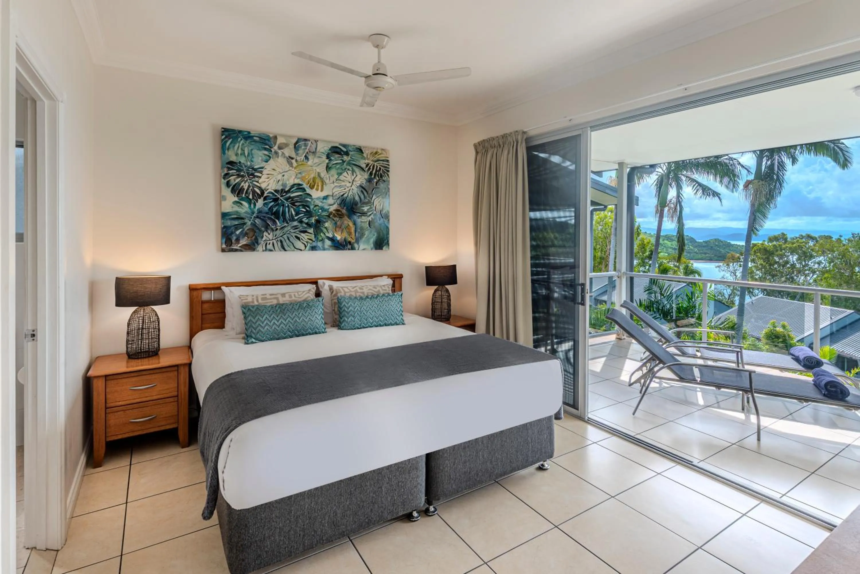 Bedroom, Bed in Blue Water Views on Hamilton Island by HIHA