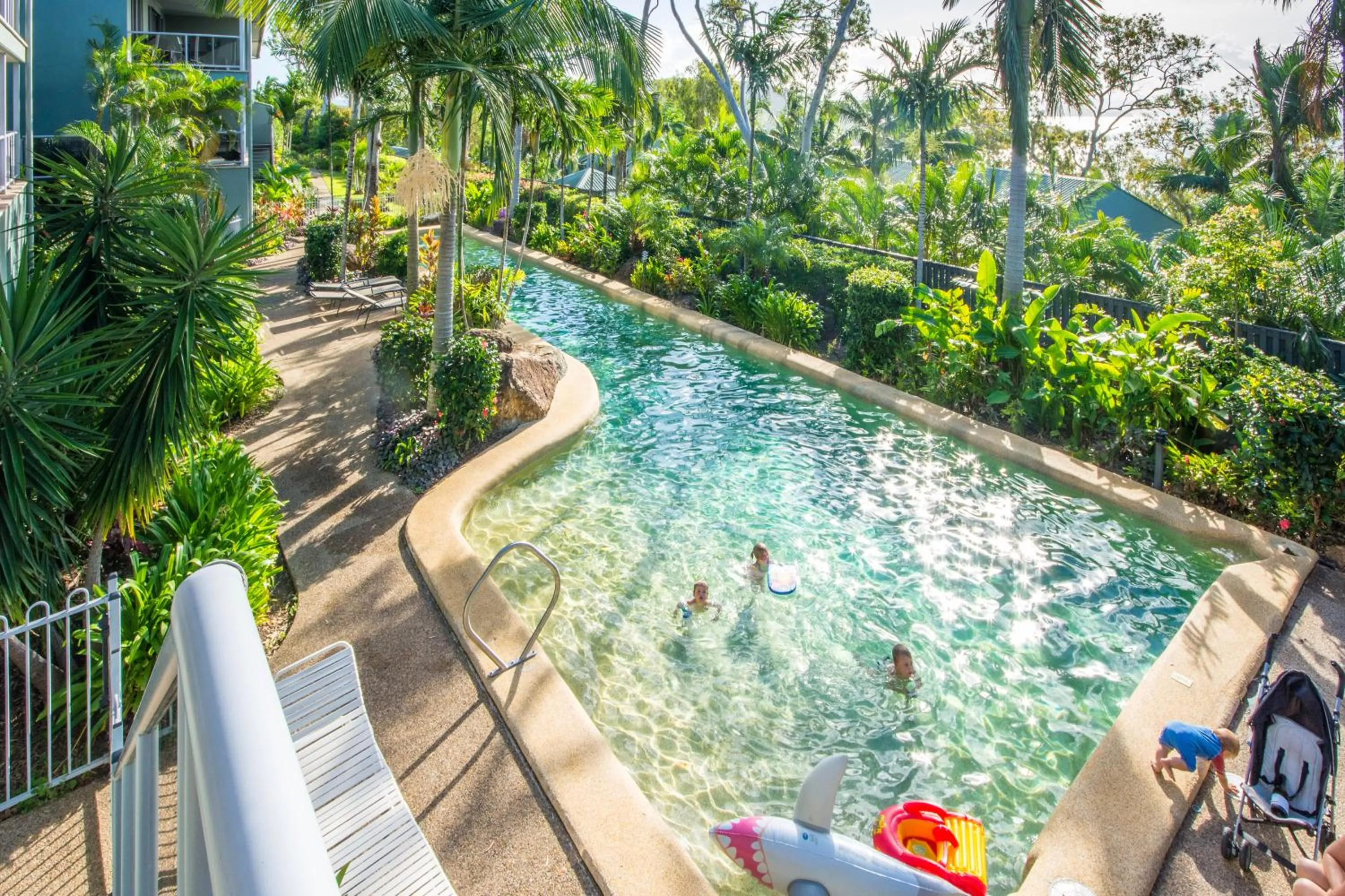 Pool view in Blue Water Views on Hamilton Island by HIHA