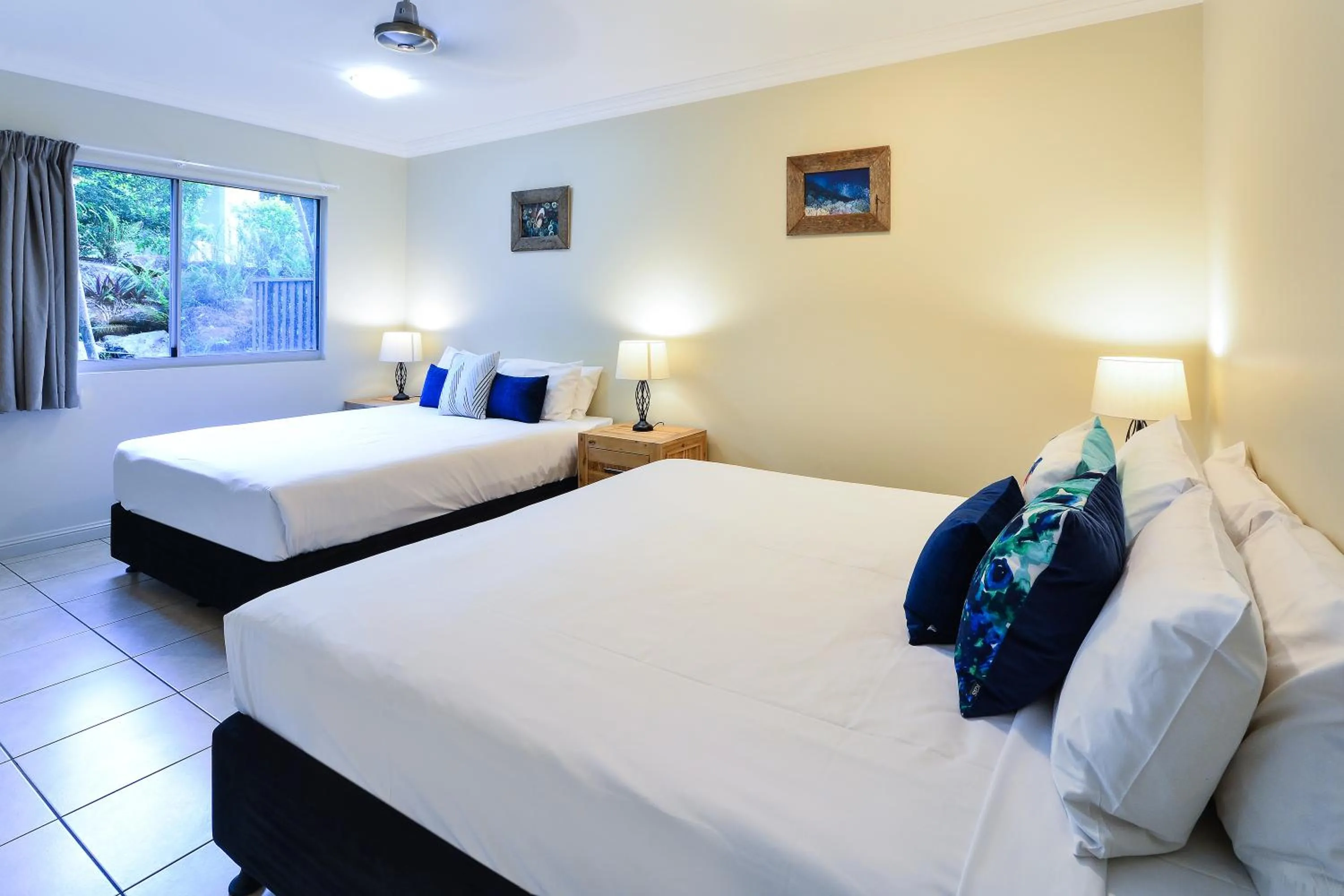 Bedroom, Bed in Blue Water Views on Hamilton Island by HIHA