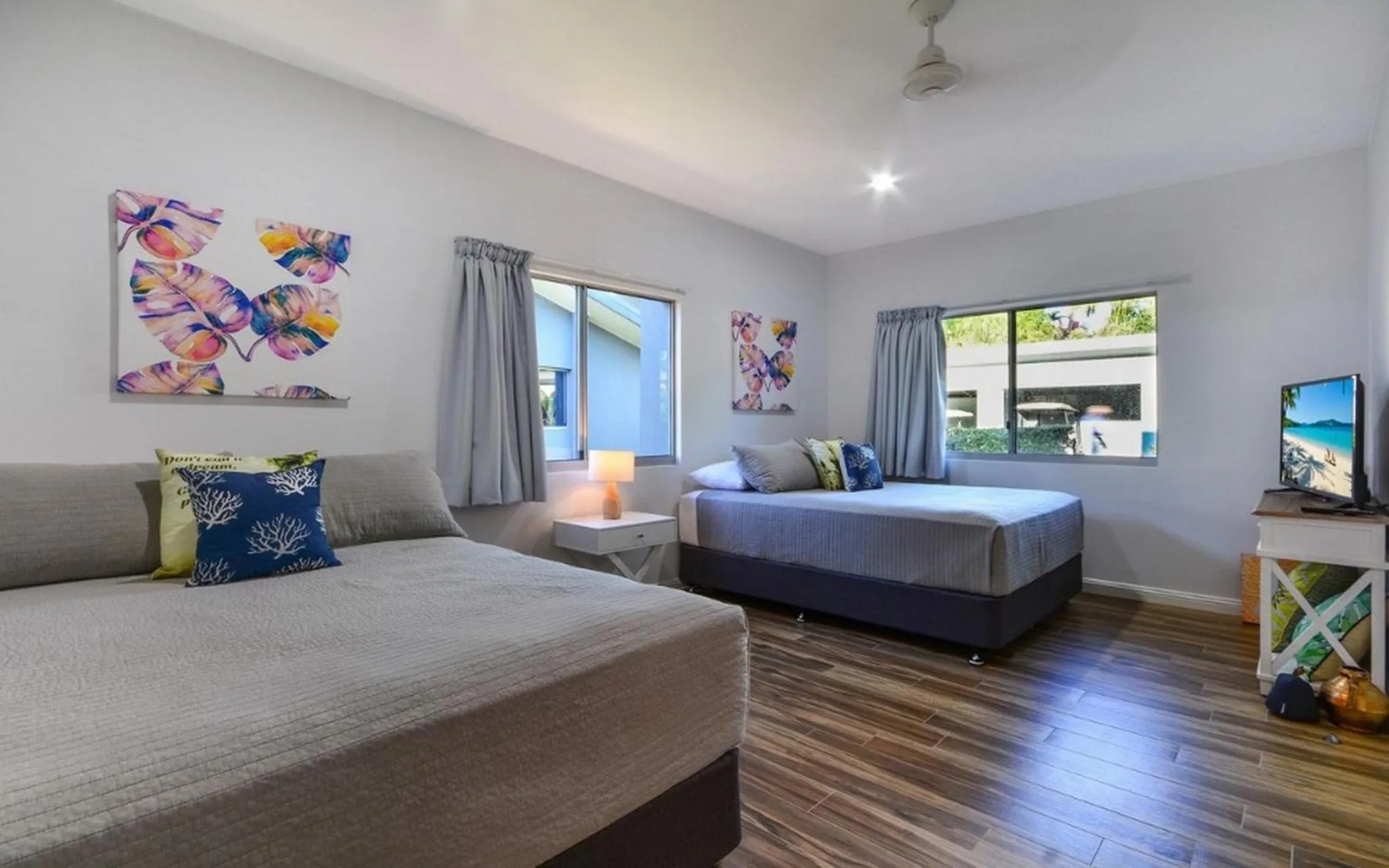 Bedroom, Bed in Blue Water Views on Hamilton Island by HIHA