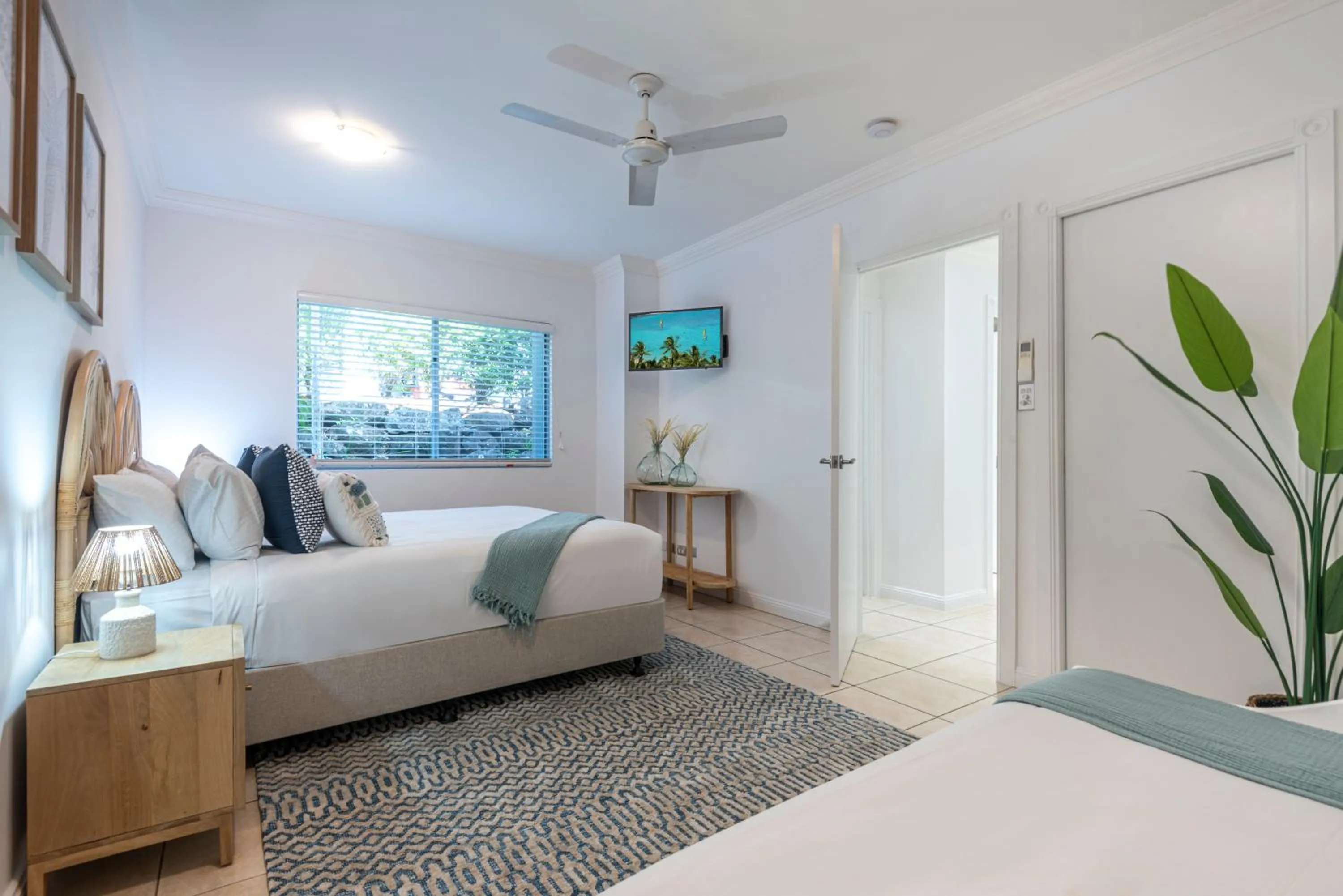 Bedroom, Bed in Blue Water Views on Hamilton Island by HIHA