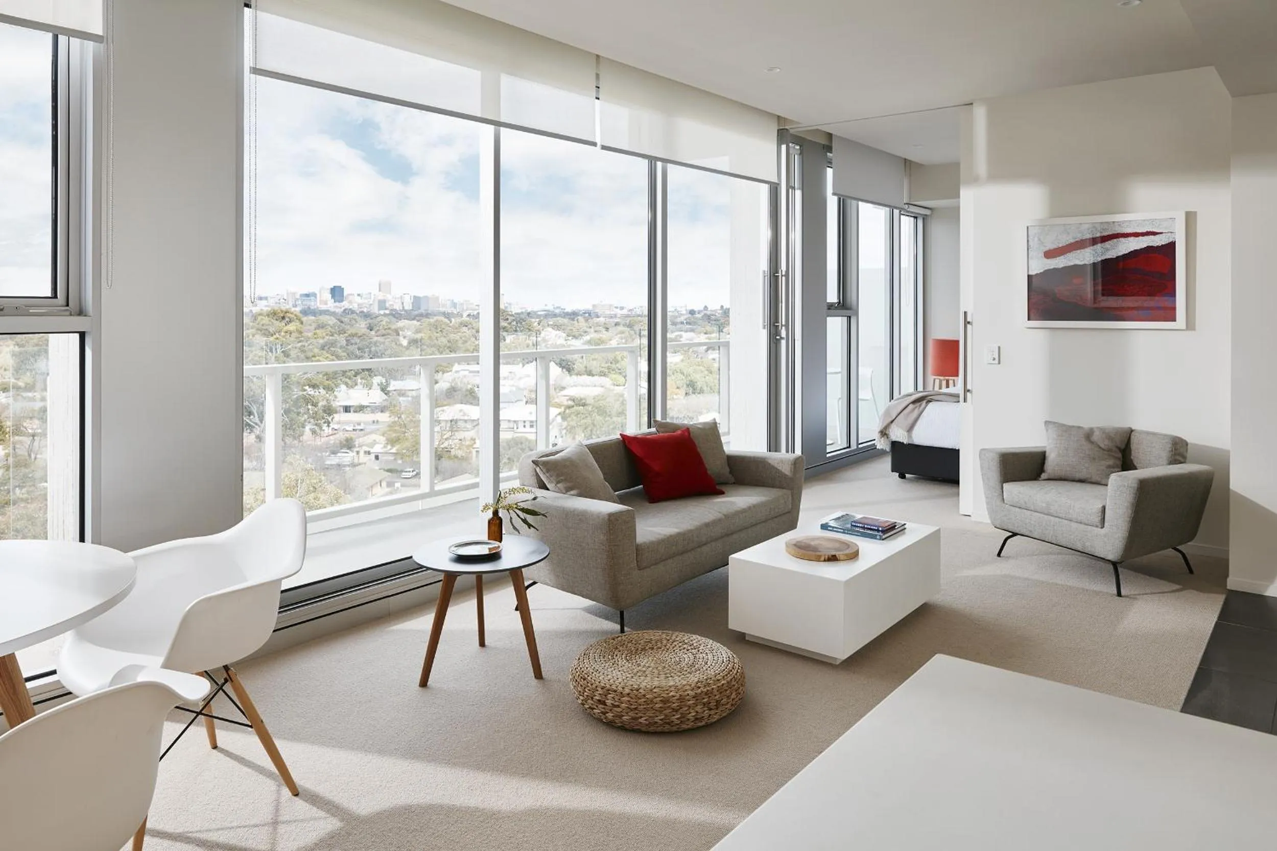 Balcony/Terrace, Bed in Art Series - The Watson