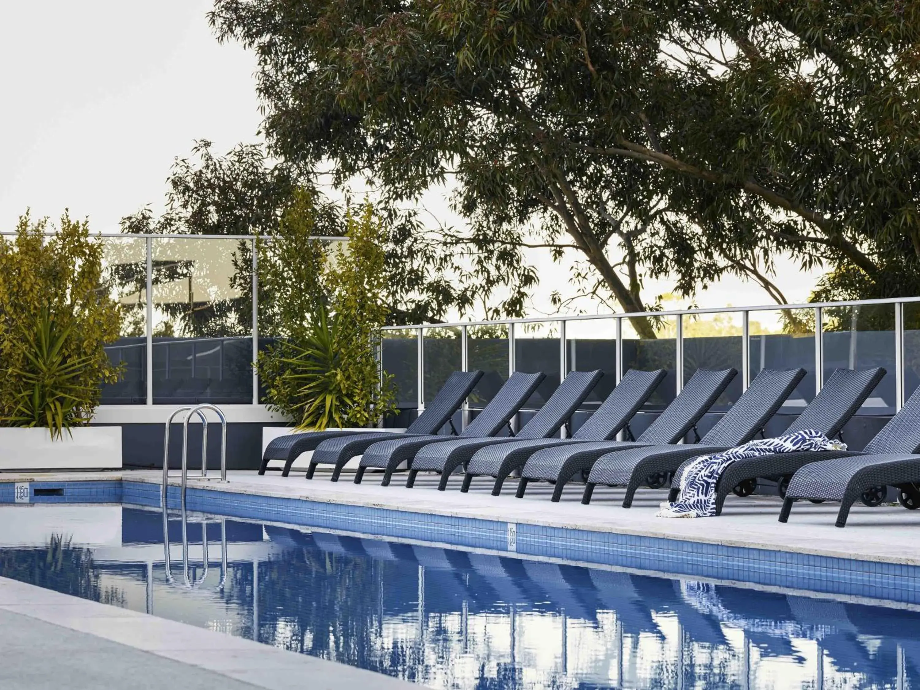 Pool view in Art Series - The Watson Pool view in Art Series - The Watson